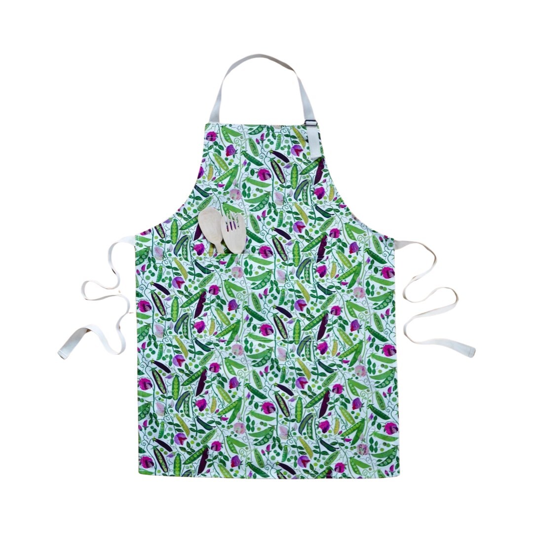 Peas, Pods and Petals Apron