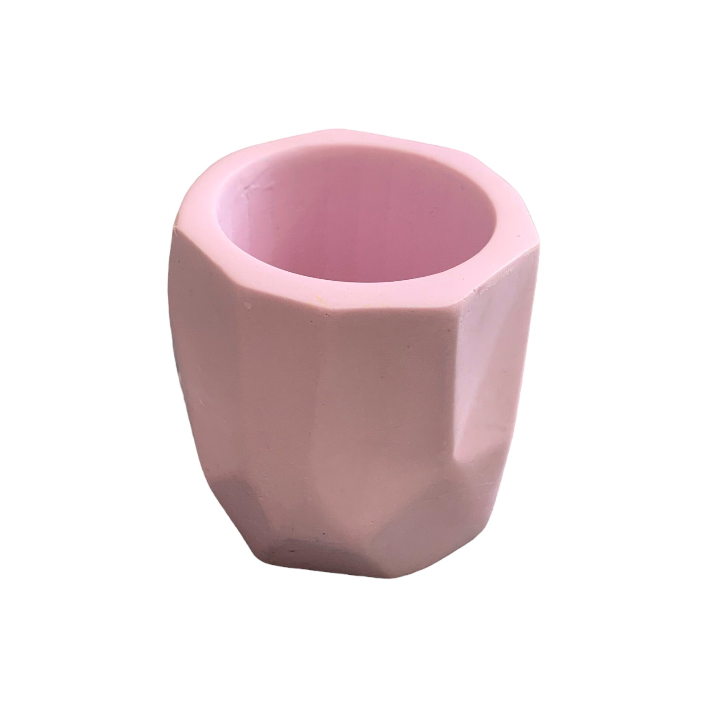 Block Colour Mini Geometric Pot
