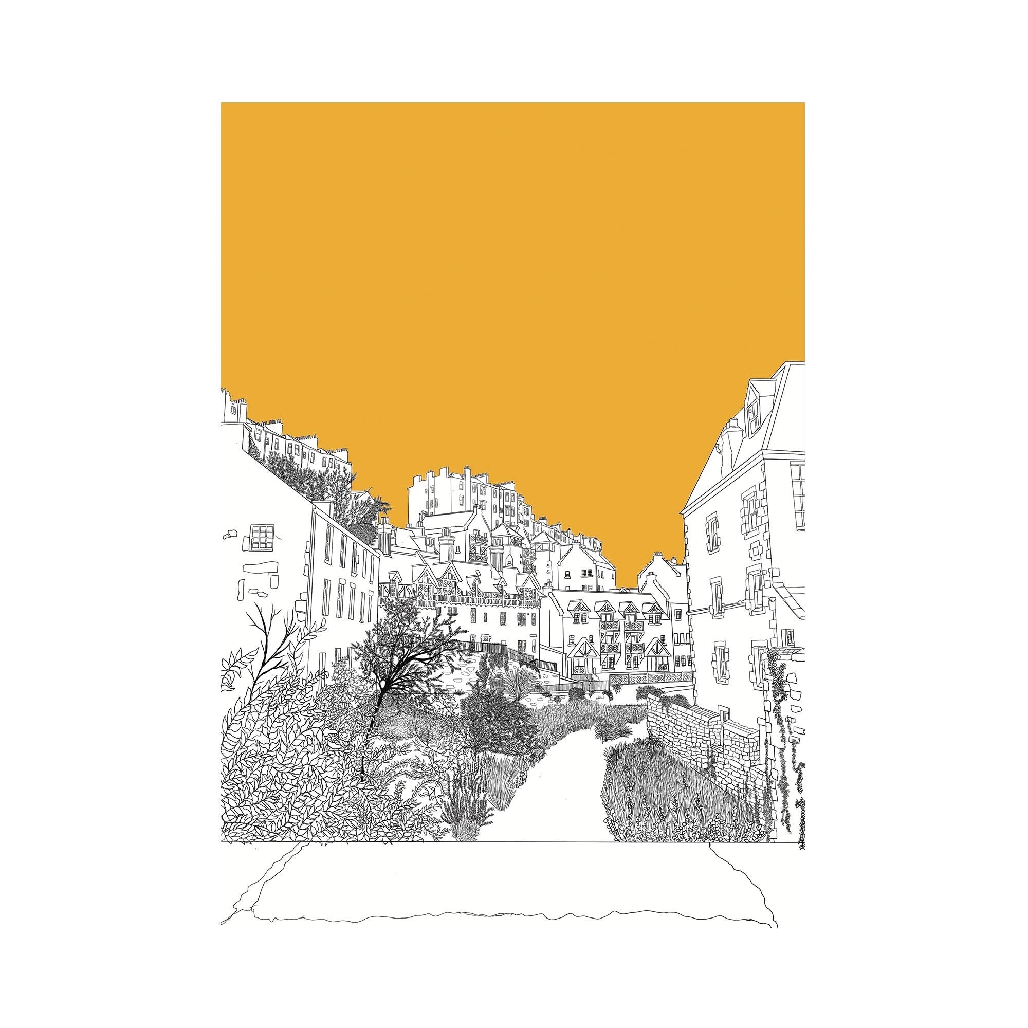 Dean Village Edinburgh Print