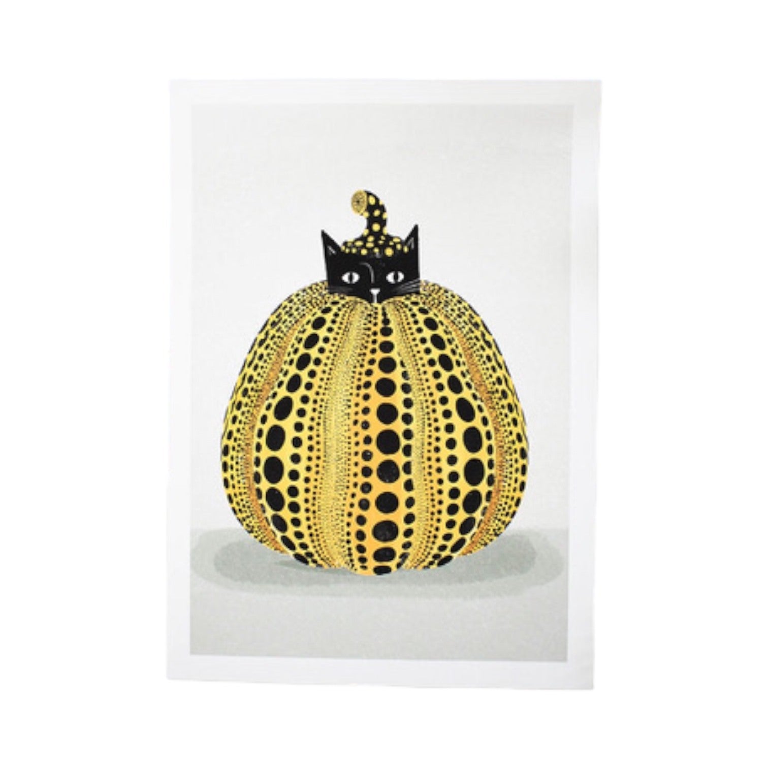 Cat Pumpkin Print