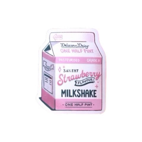 Milkshake Sticker