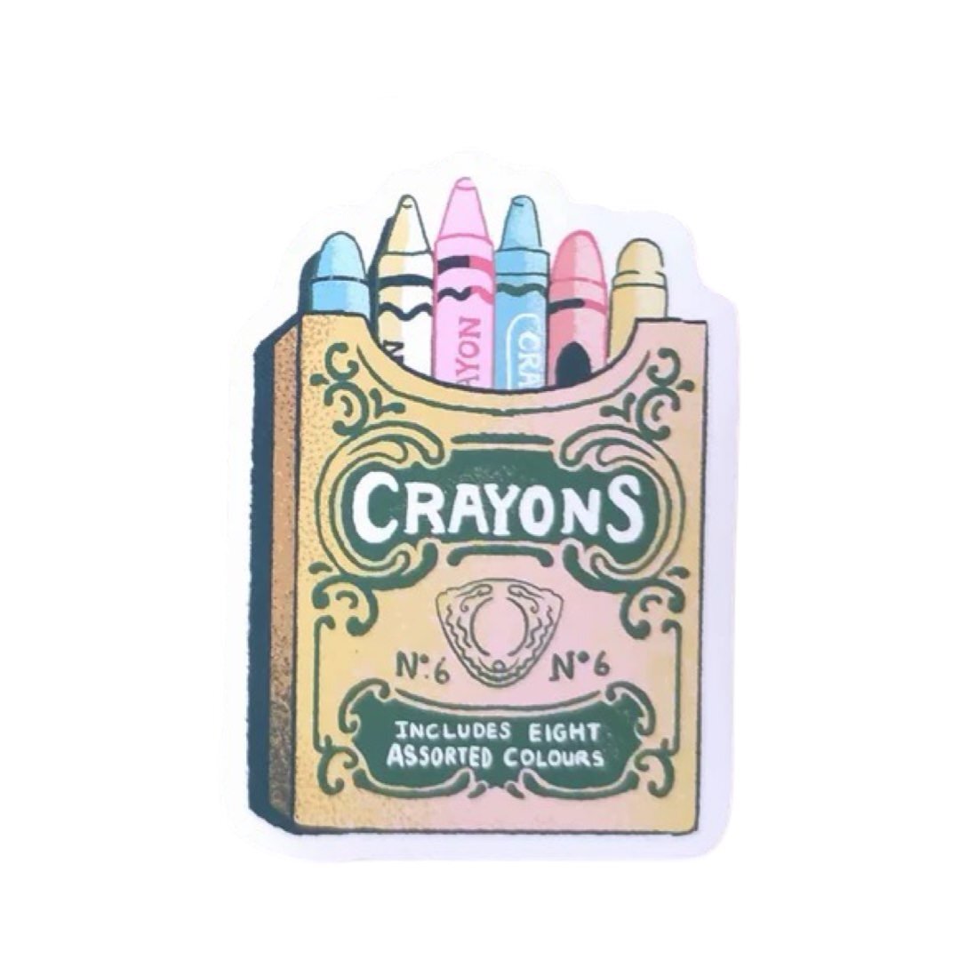 Crayons Sticker