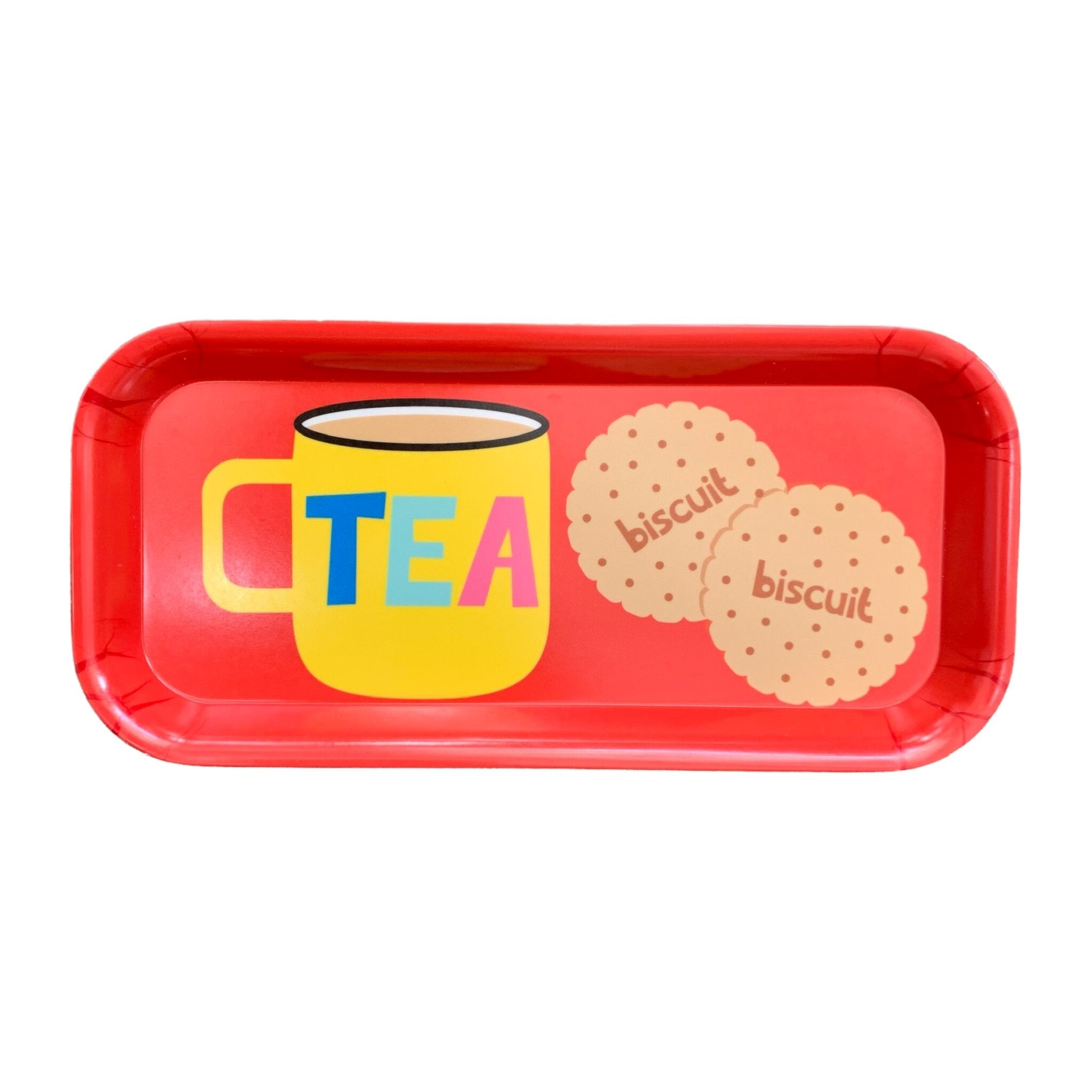 Tea and Biscuits Melamine Tray