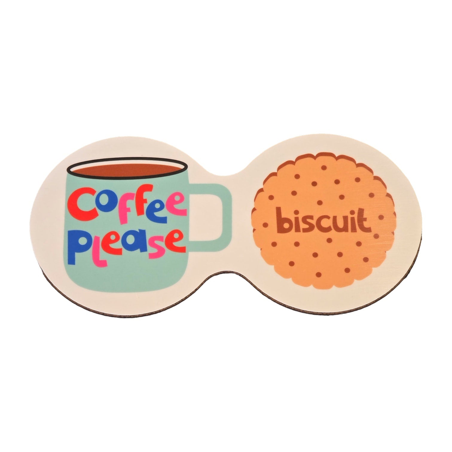 Coffee Please Double Coaster