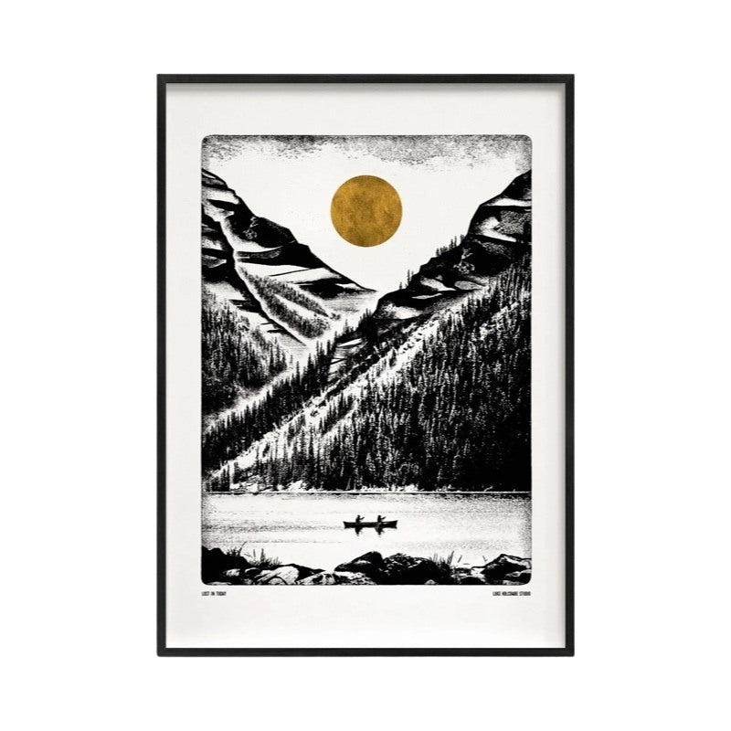 Lost in Today Print