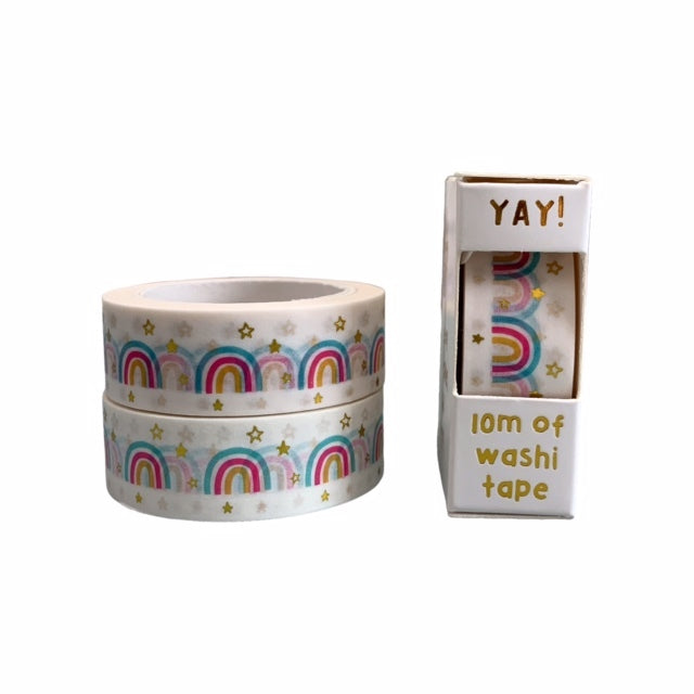 Rainbow and Stars Washi Tape