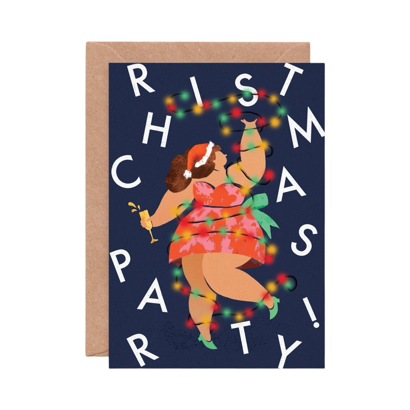 Christmas Party Card 8 Pack