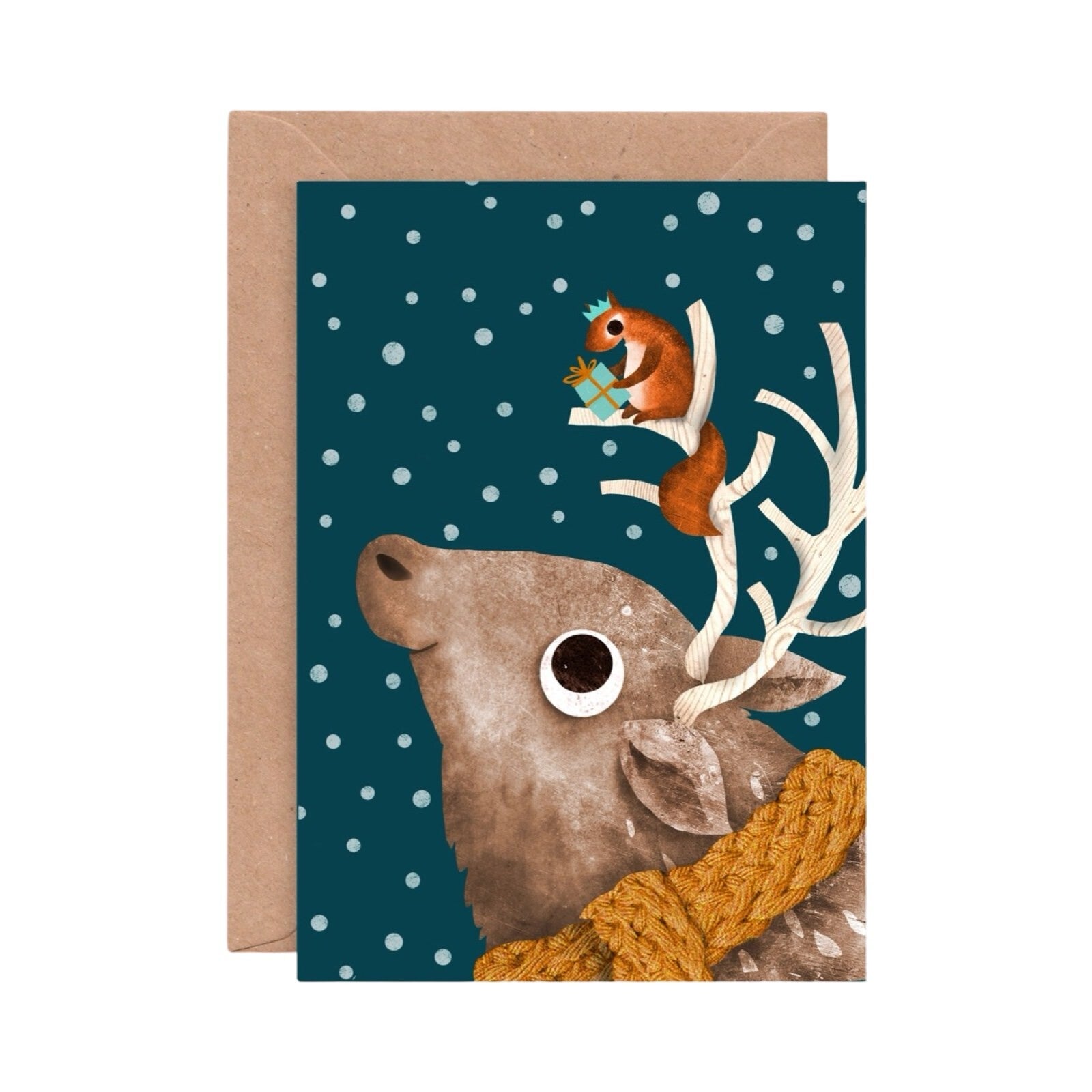 Christmas Animals Card 6 Pack