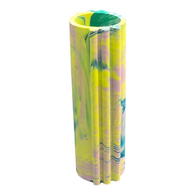 Bud Vase Marbled