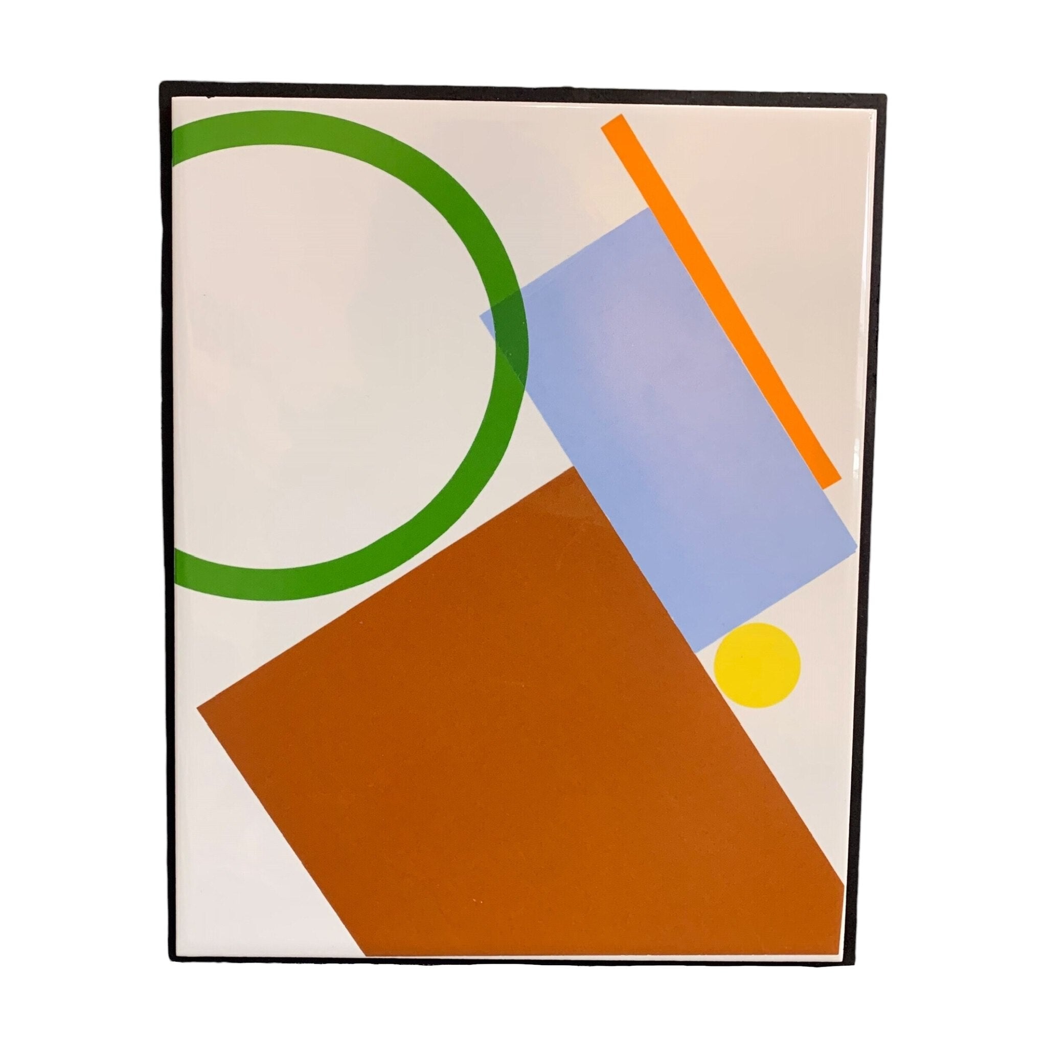 Green Geometric Ceramic Wall Hanging