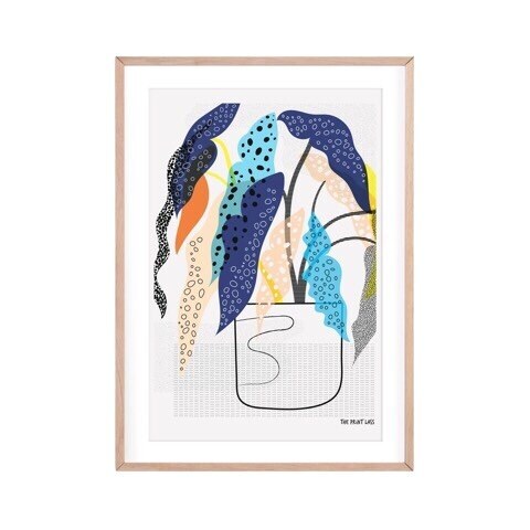 Begonia Polka Dot Print