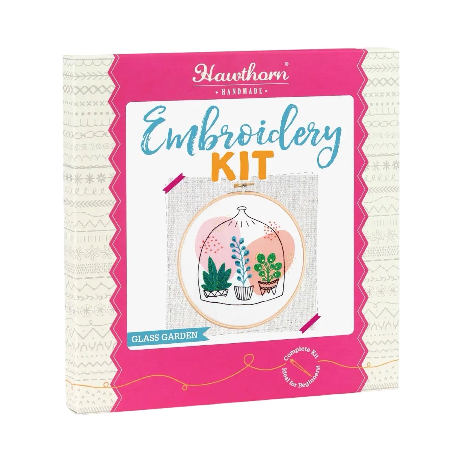 Glass Garden Embroidery Kit