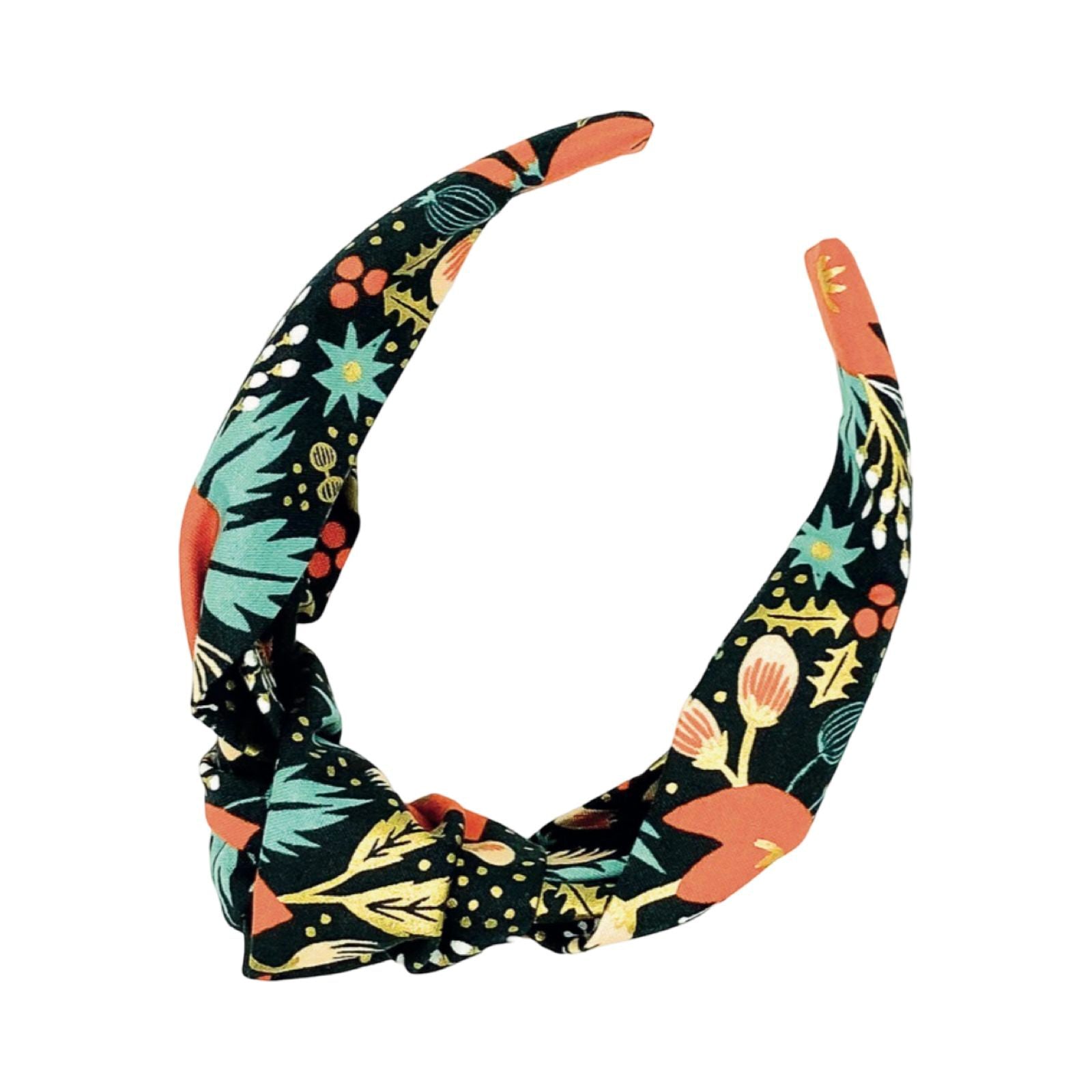 Poinsettia Top Knot Alice Band