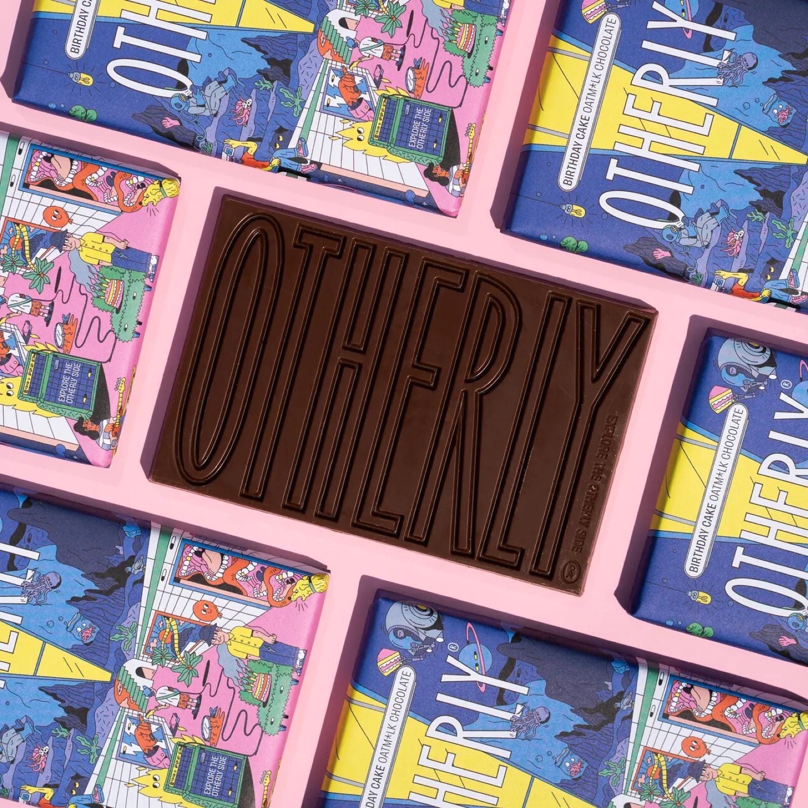 Birthday Cake Oatmilk Chocolate Bar