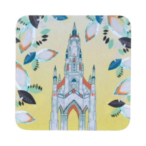 Scott monument coaster.