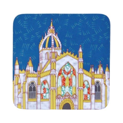 St Giles' Cathedral coaster.