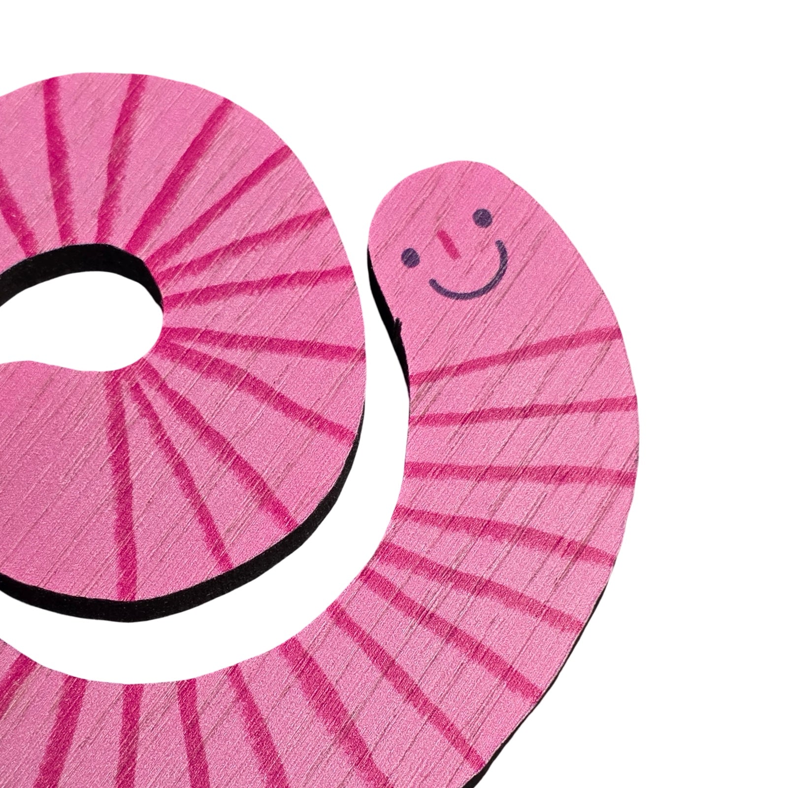 Spiral Worm Wooden Coaster