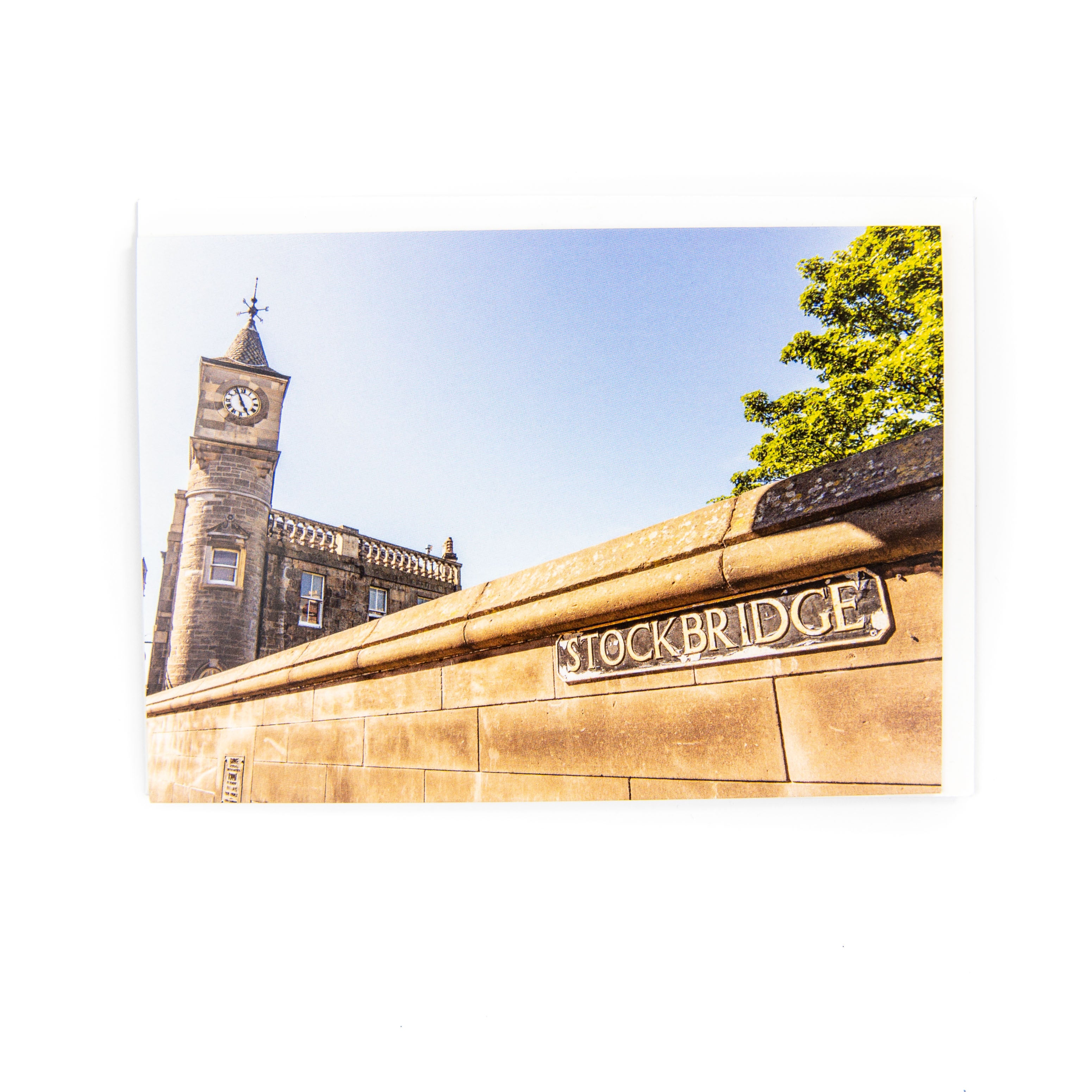 A6 greeting card of Stockbridge, Edinburgh.