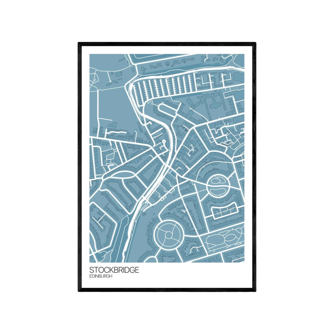 Stockbridge Map Print
