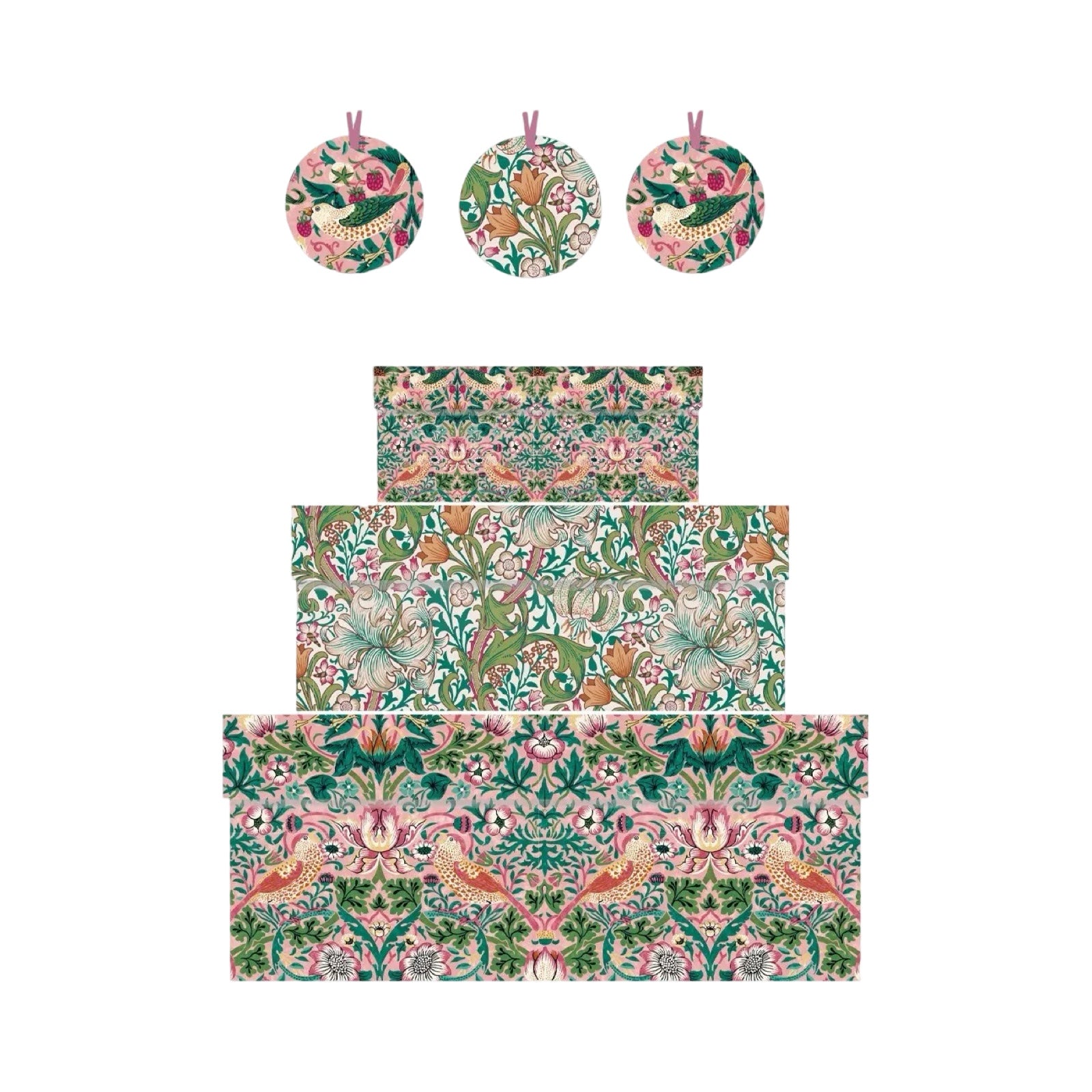 Strawberry Thief Blush Gift Boxes
