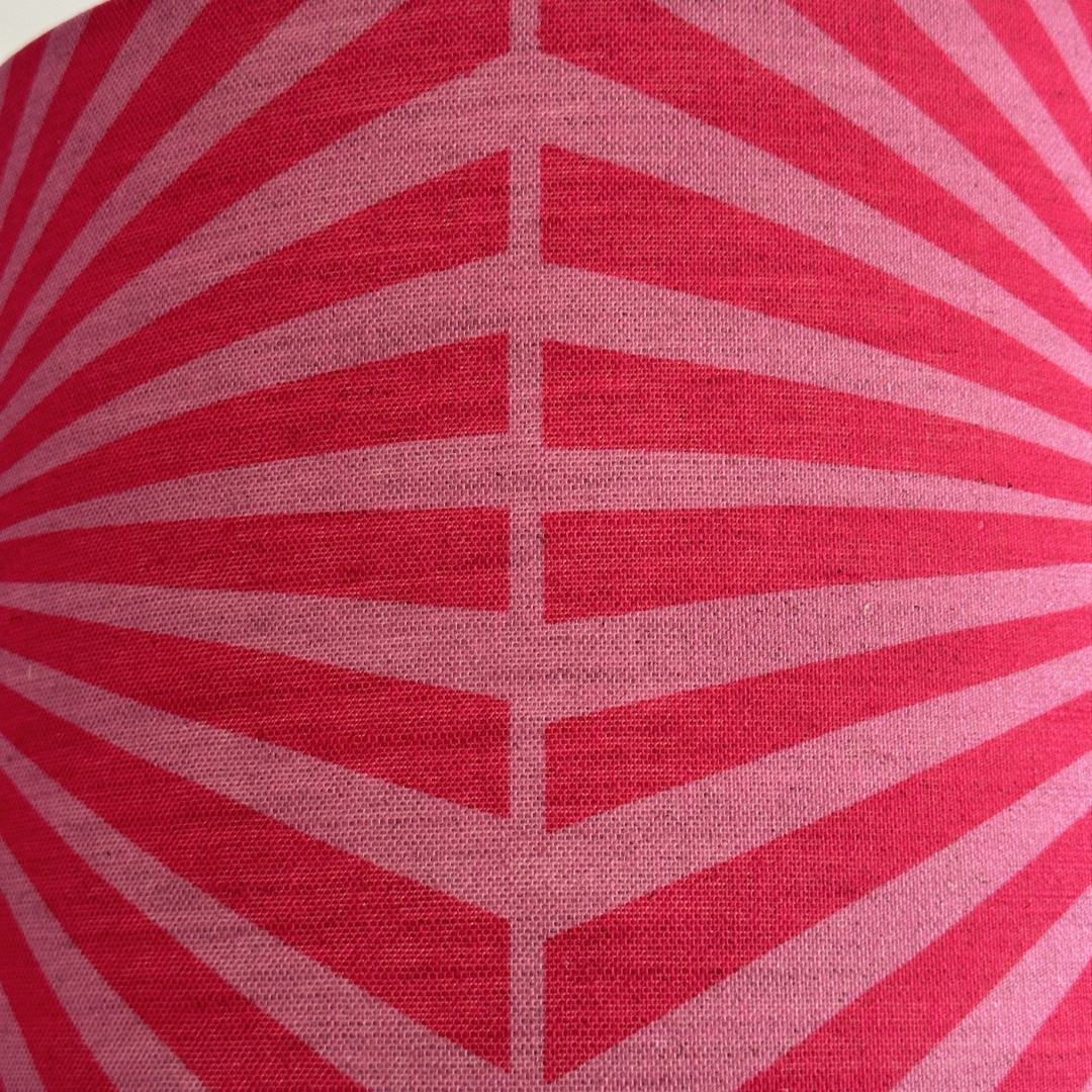 Pink fabric with pink and pale pink sunbeams