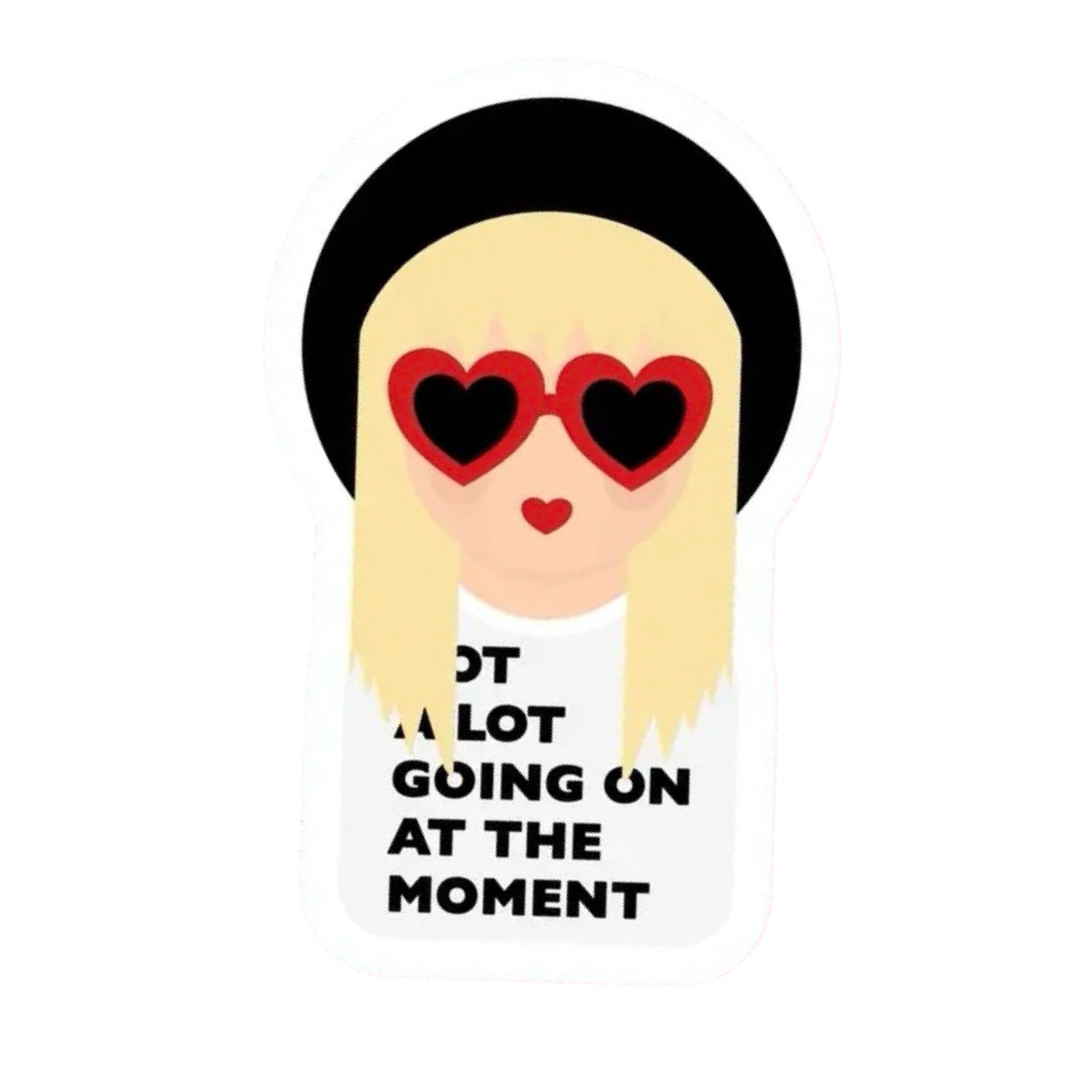 Taylor Swift Inspired Vinyl Sticker