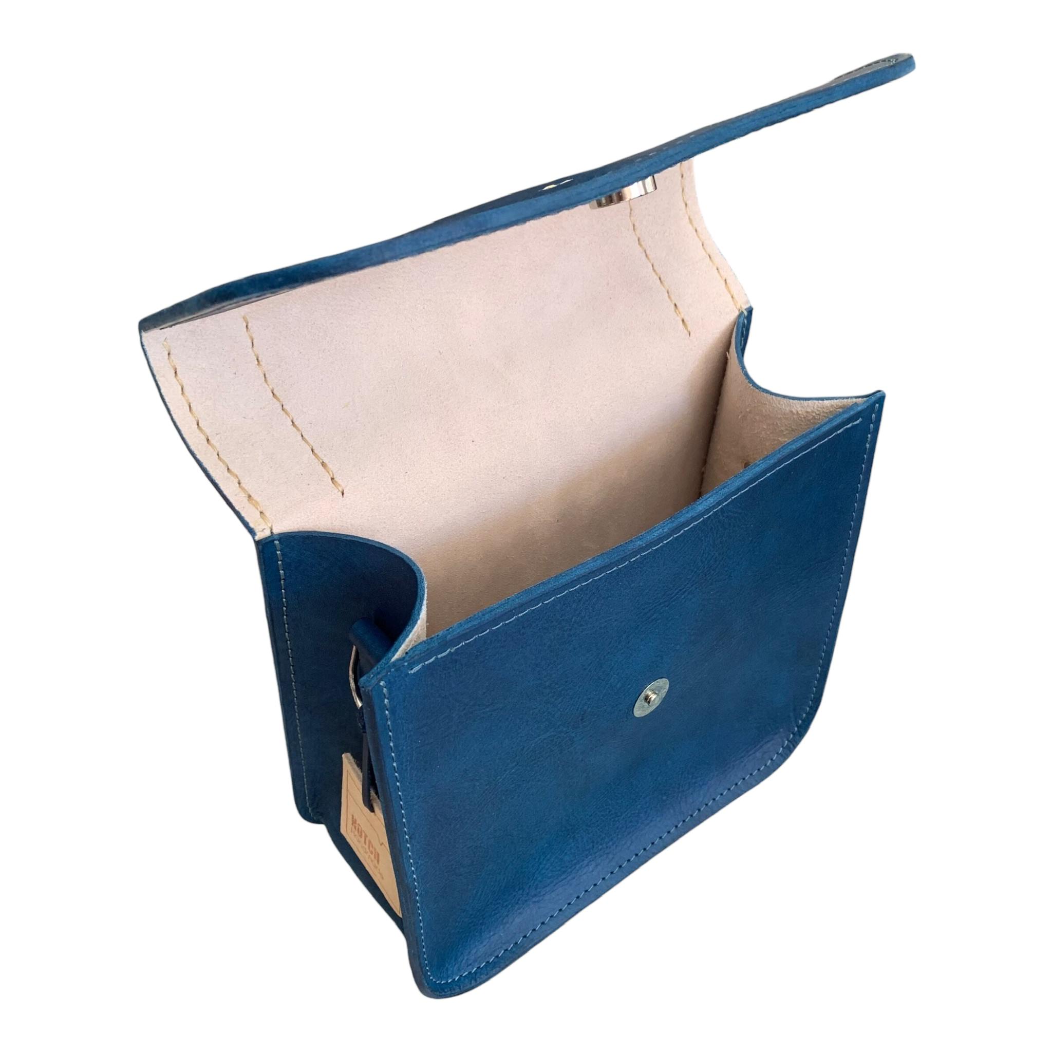 Top Handle Leather Handbag
