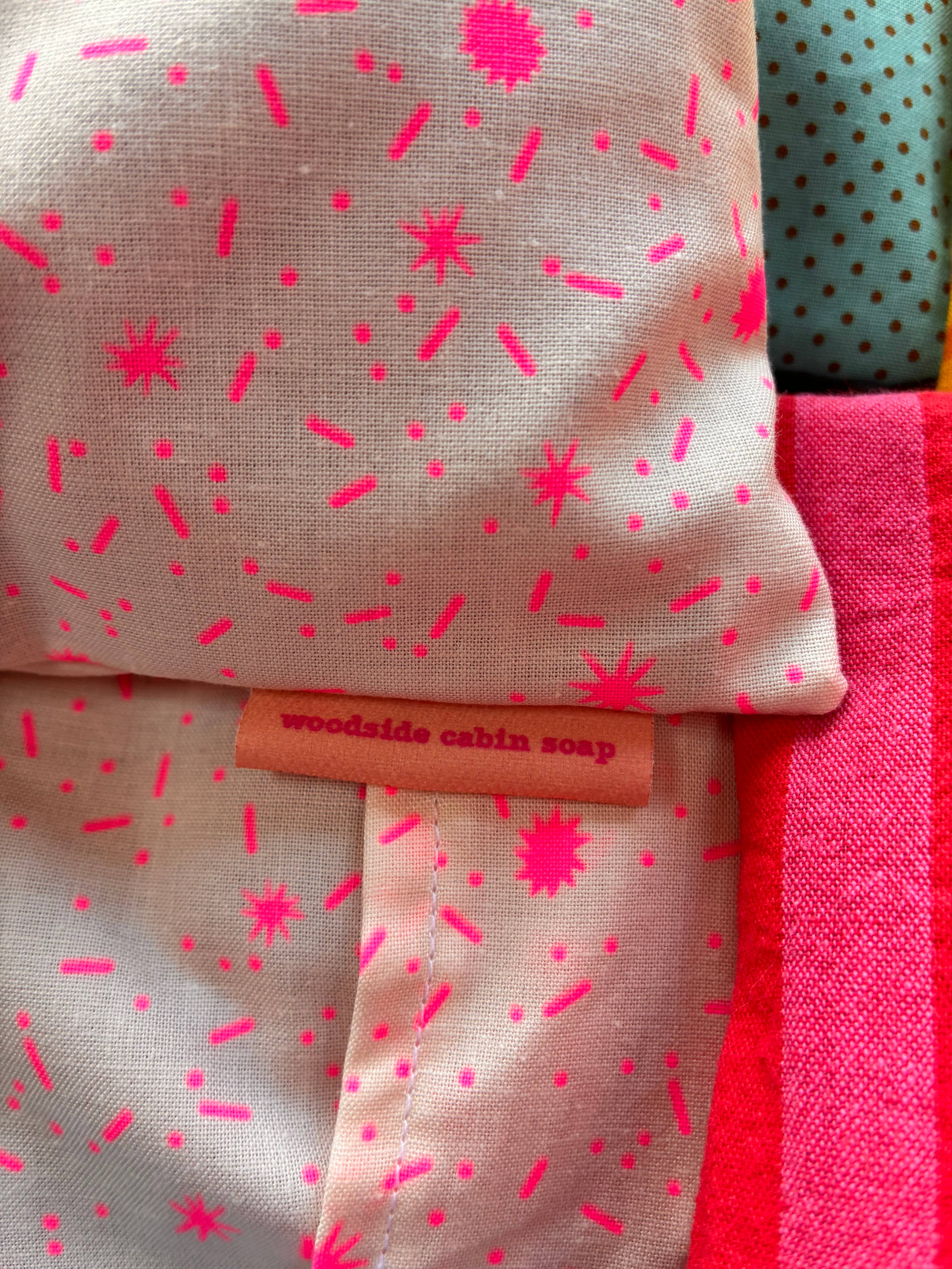 A close-up of a fabric label.