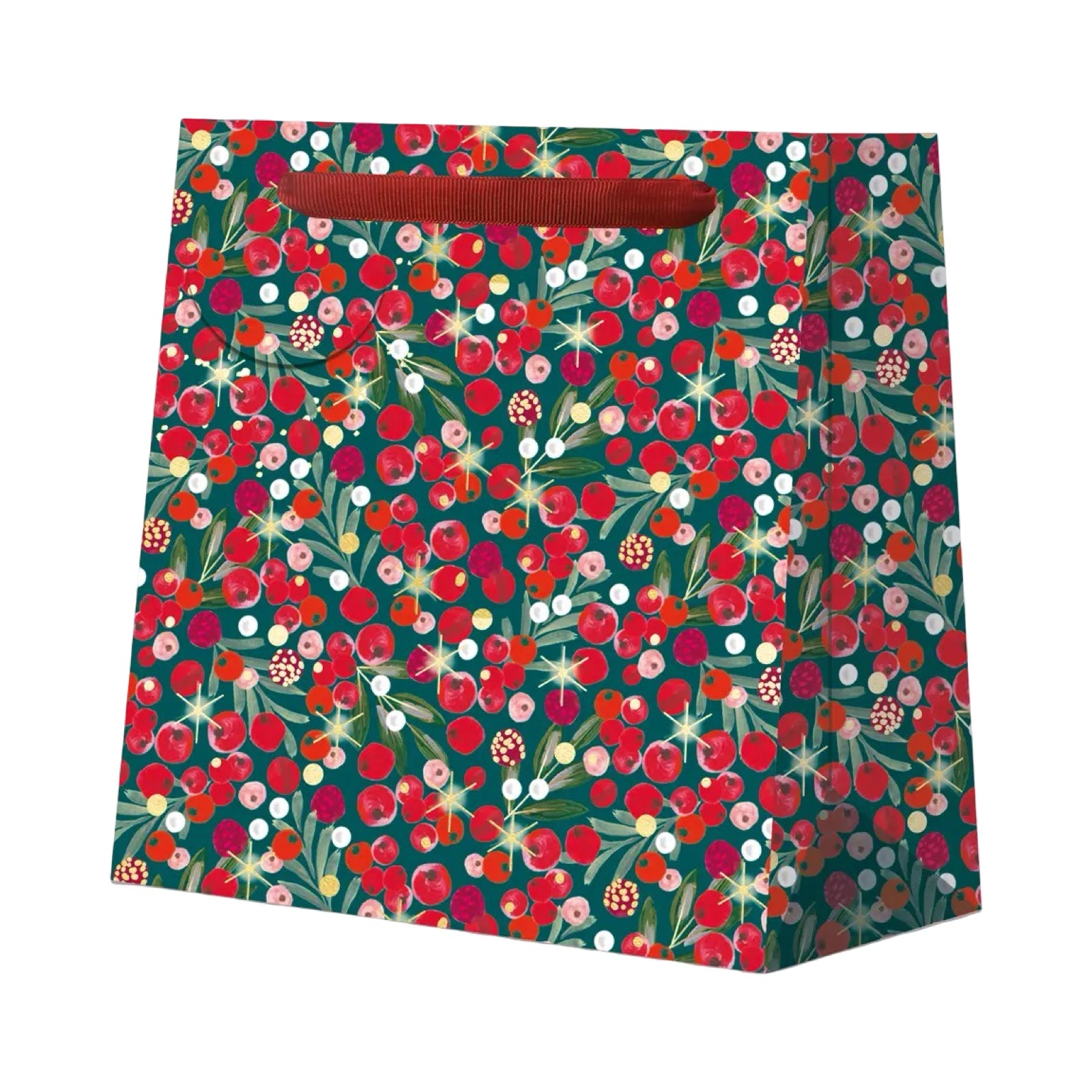 Winter Berries Christmas Gift Bag