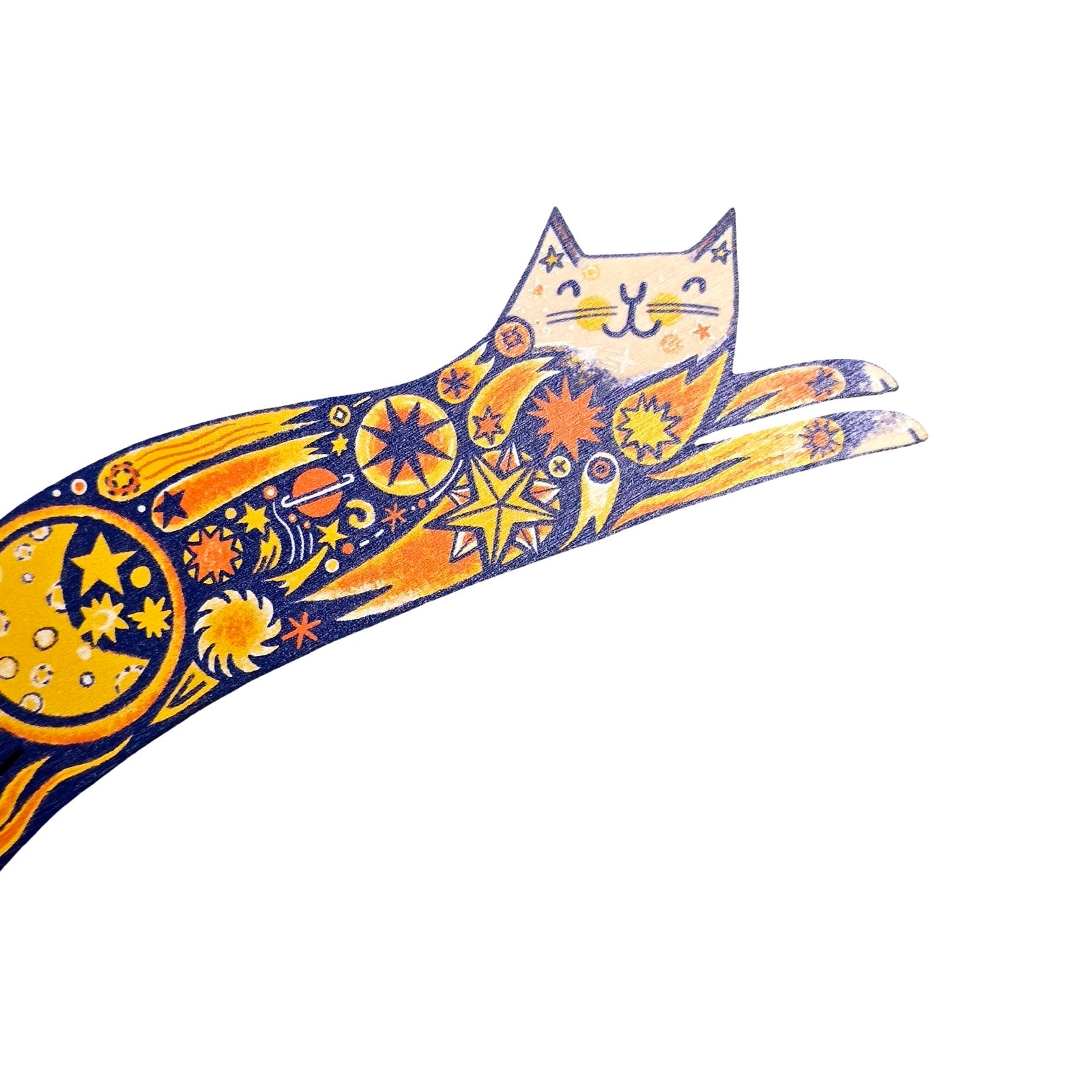 Ziggy Star Cat and the Kittens Wooden Wall Hanging Set