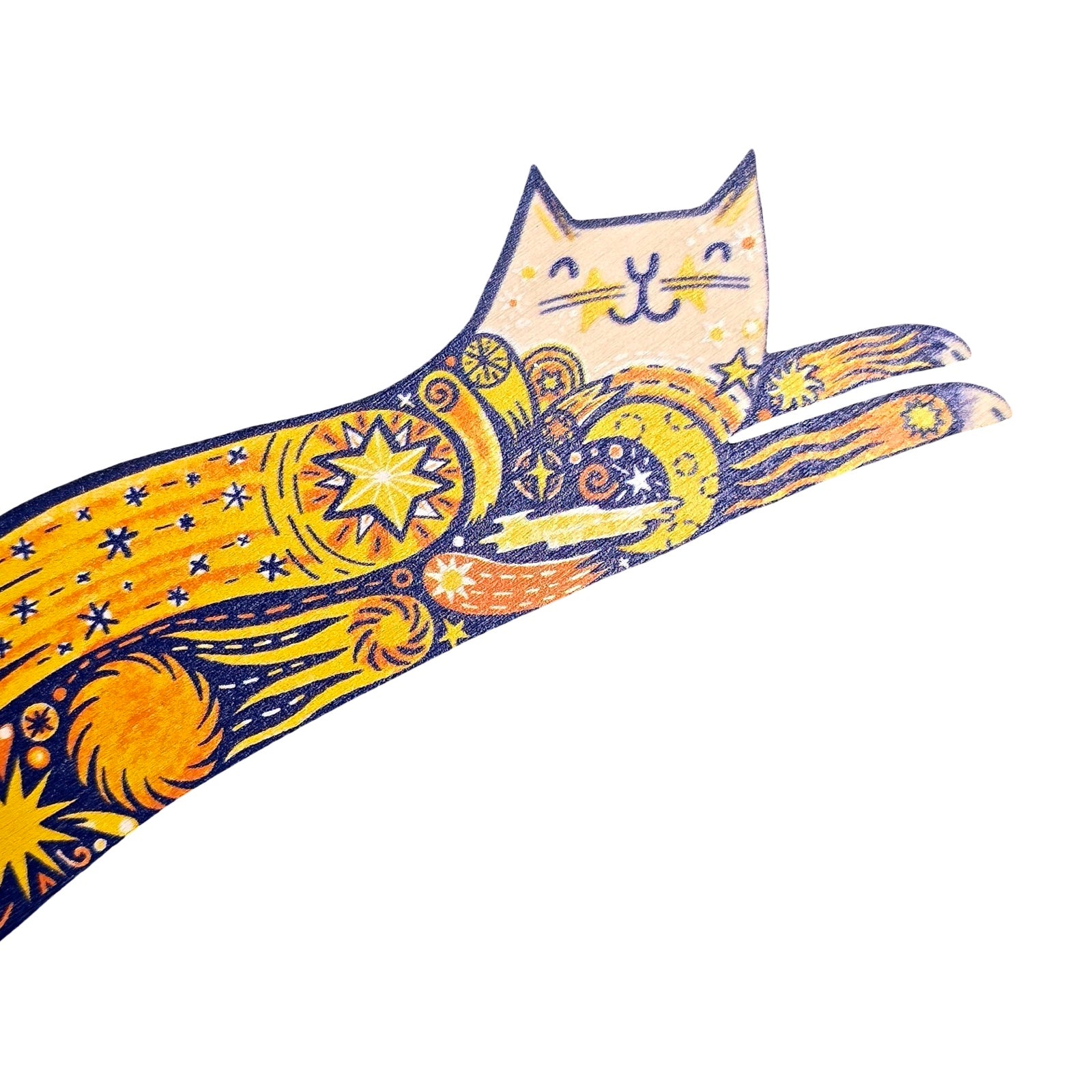 Ziggy Star Cat and the Kittens Wooden Wall Hanging Set