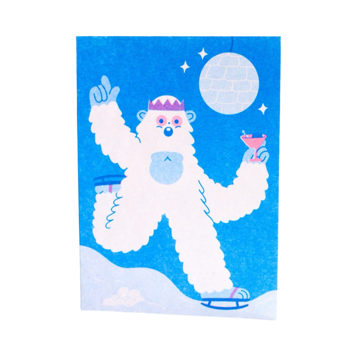 Yeti Christmas Card