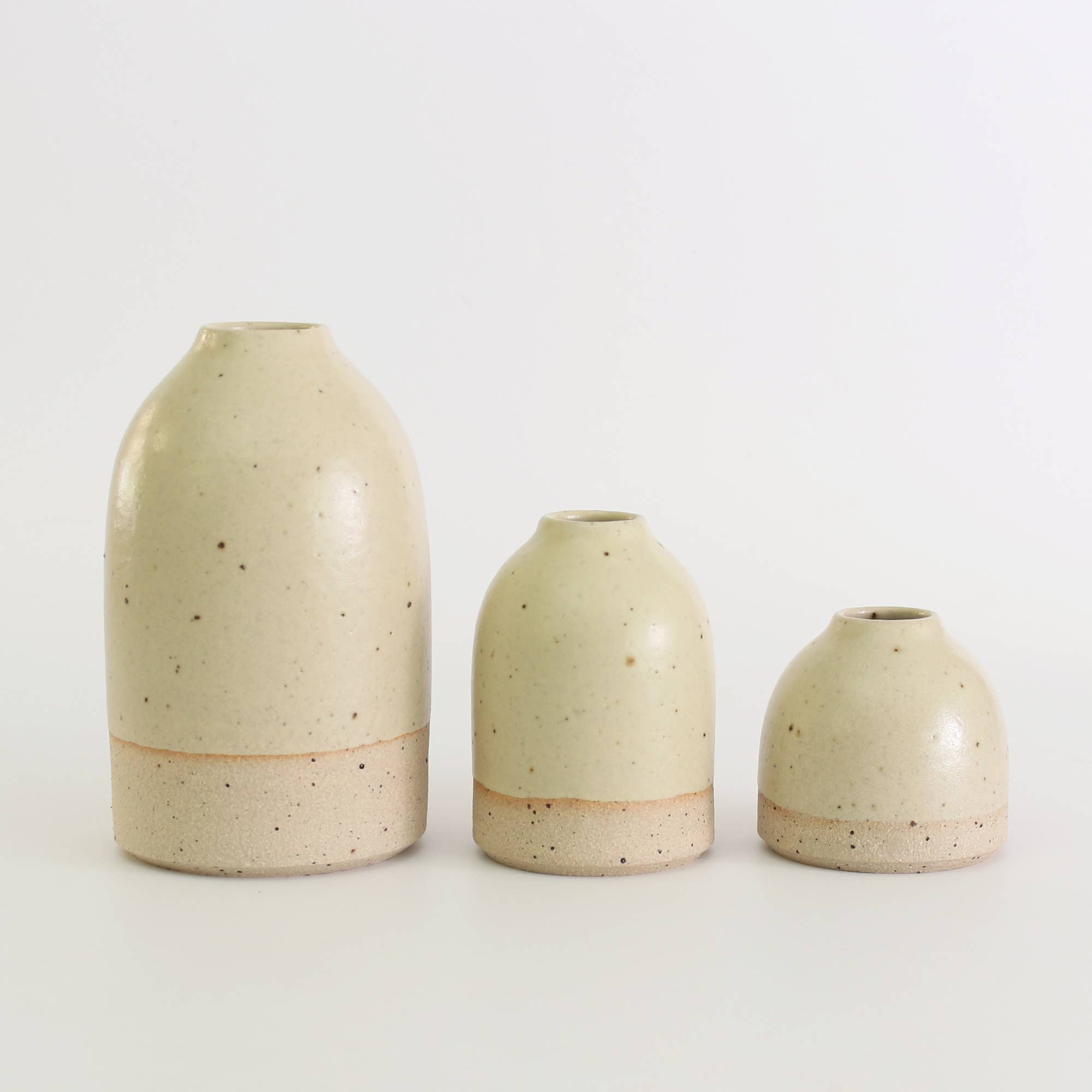 Yellow Stoneware Vase