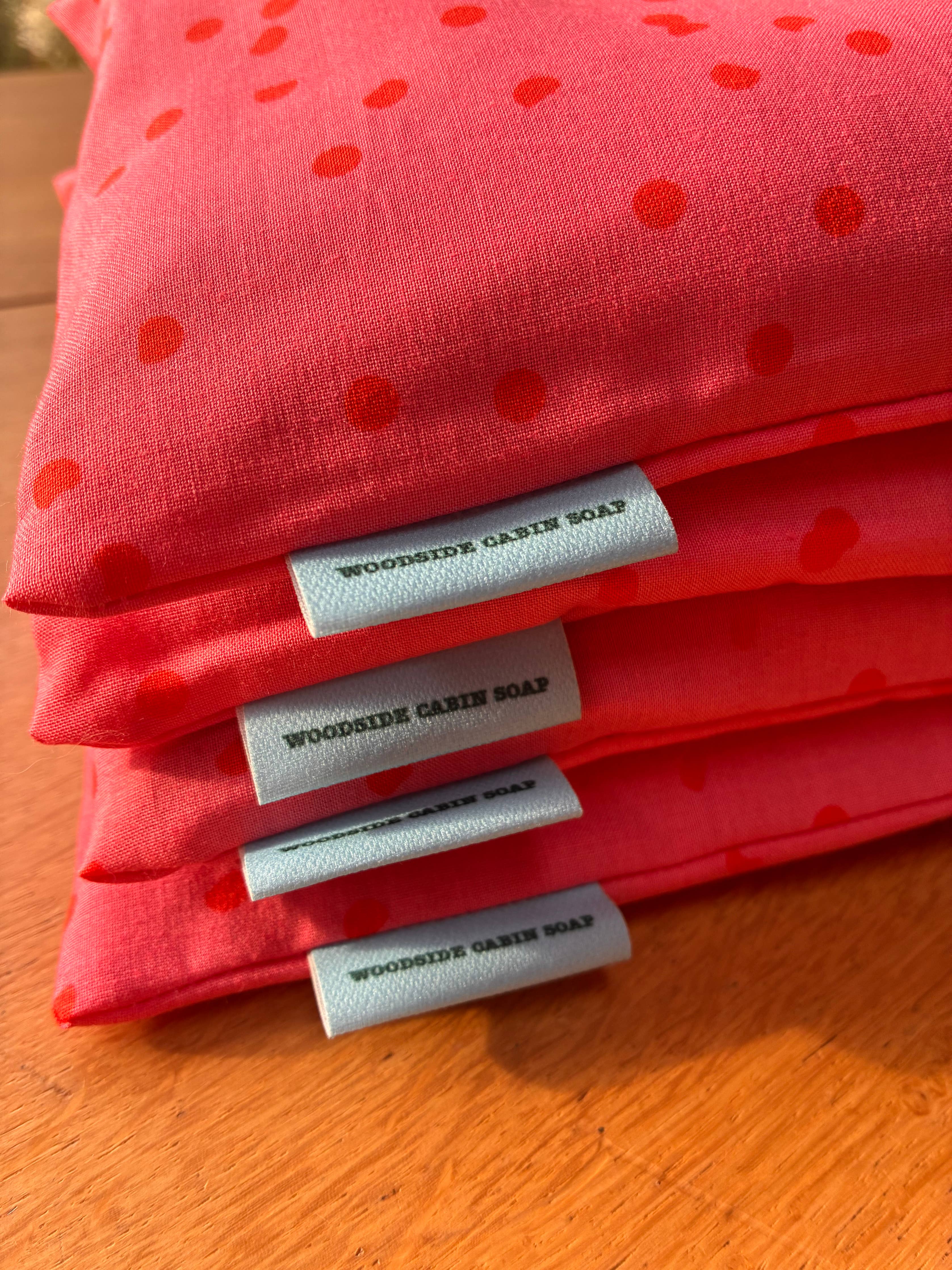 Pink Spotty Lavender Eye Pillow