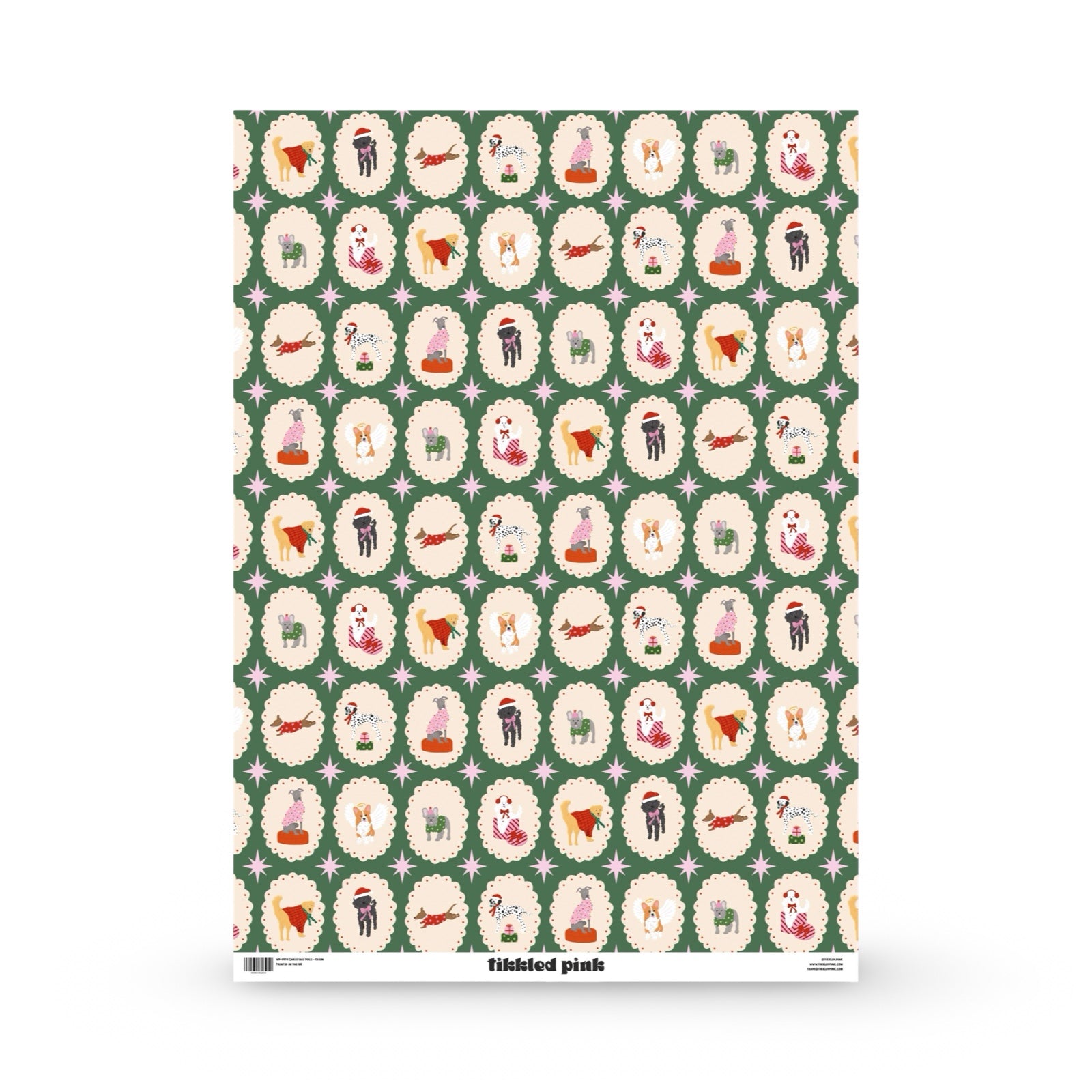 Christmas Dogs Wrapping Paper