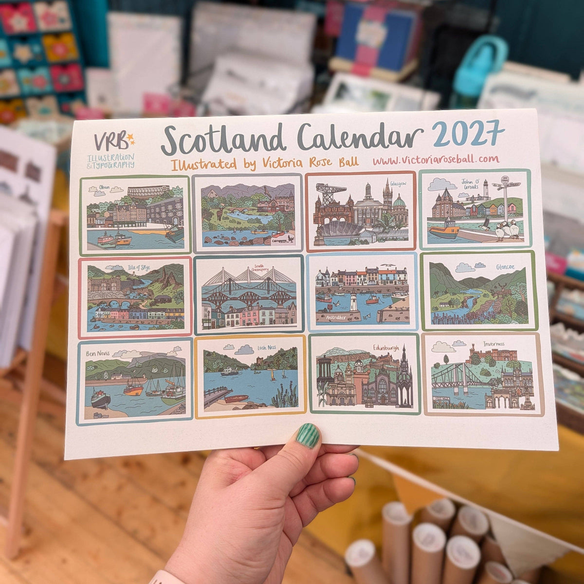 2027 Scotland Calendar