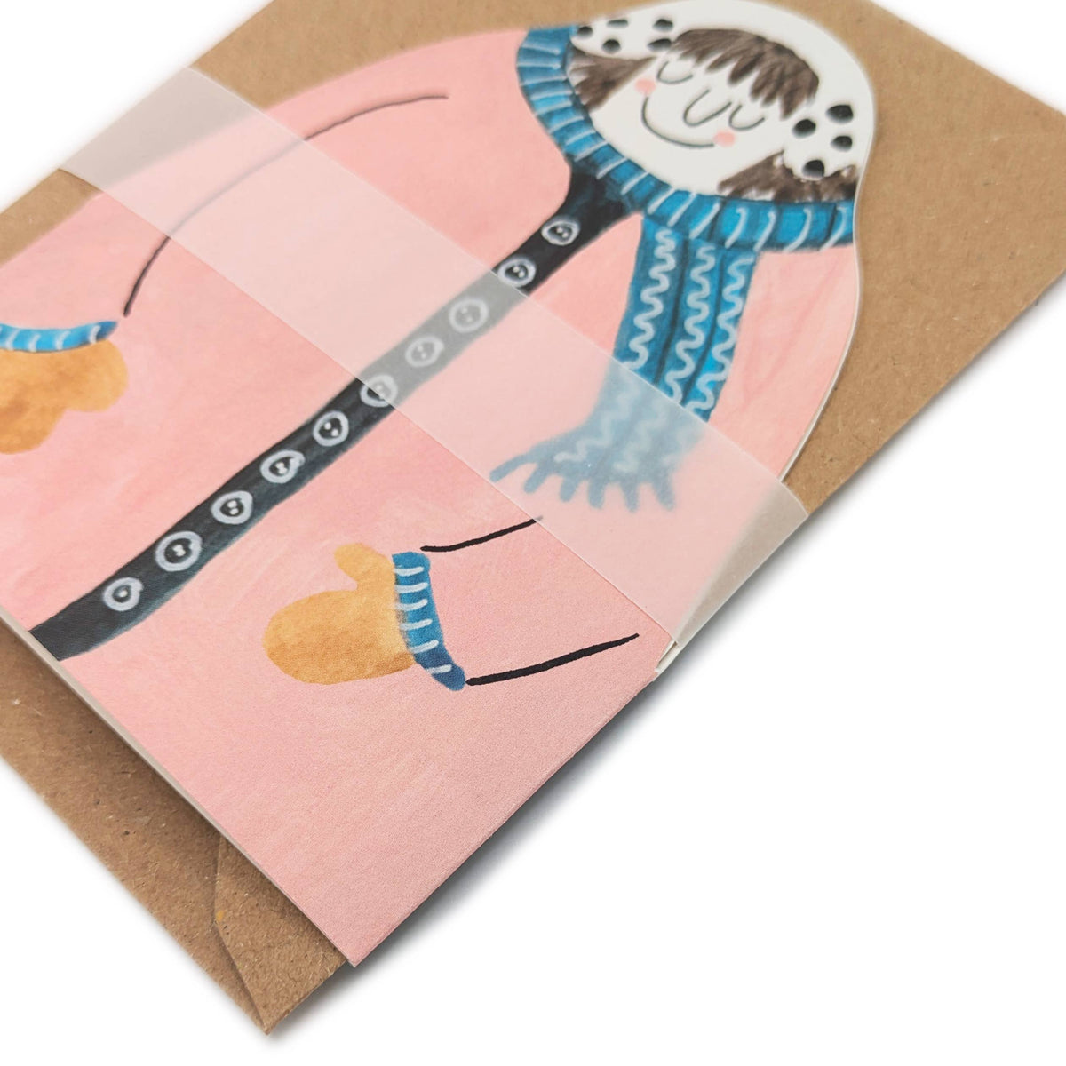 Winter People Christmas Concertina Card