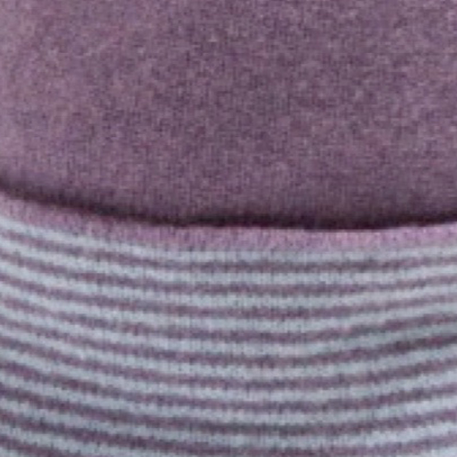 Lilac Lambswool Pom Pom Hat