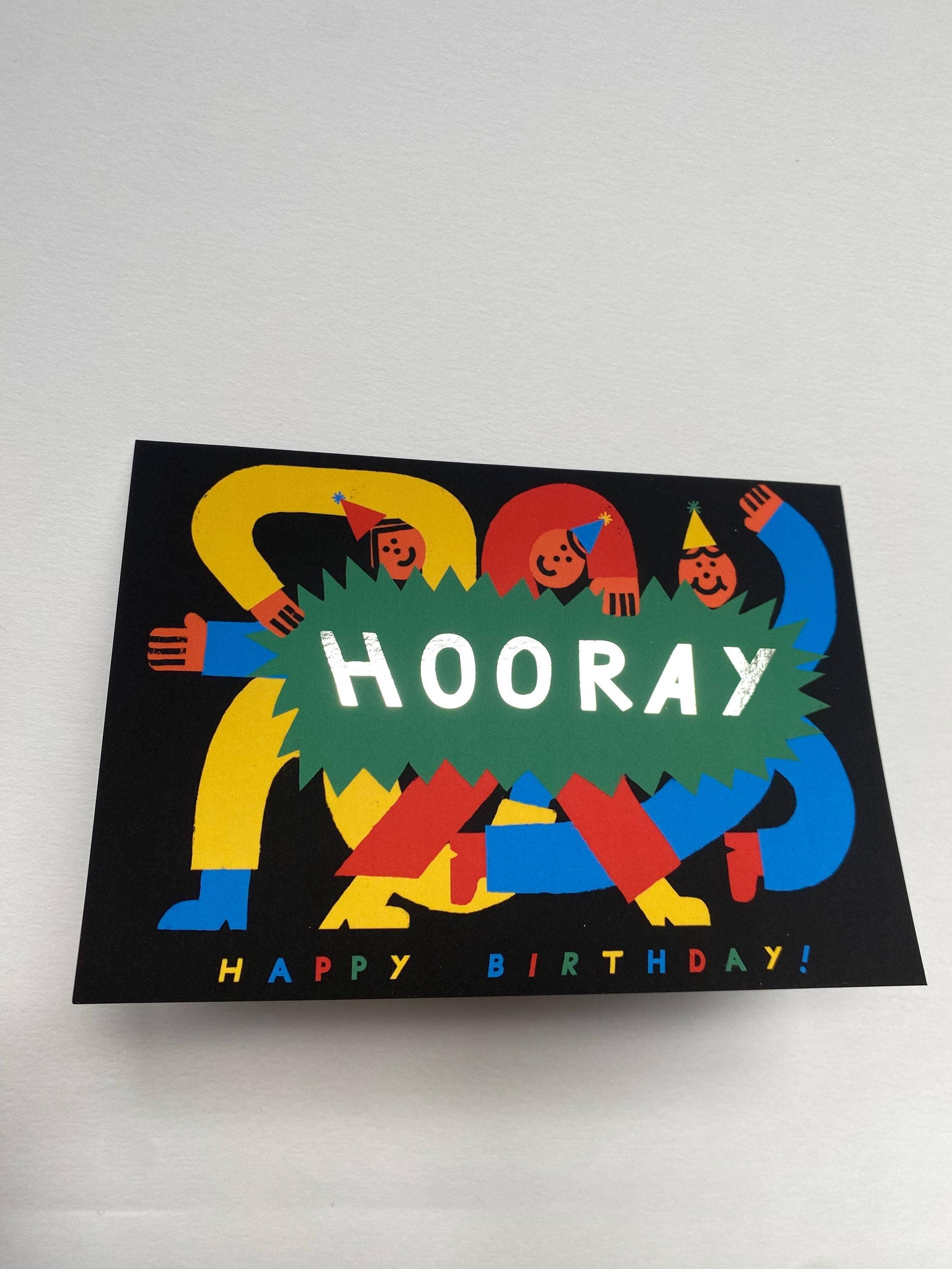 Hooray Happy Birthday Card