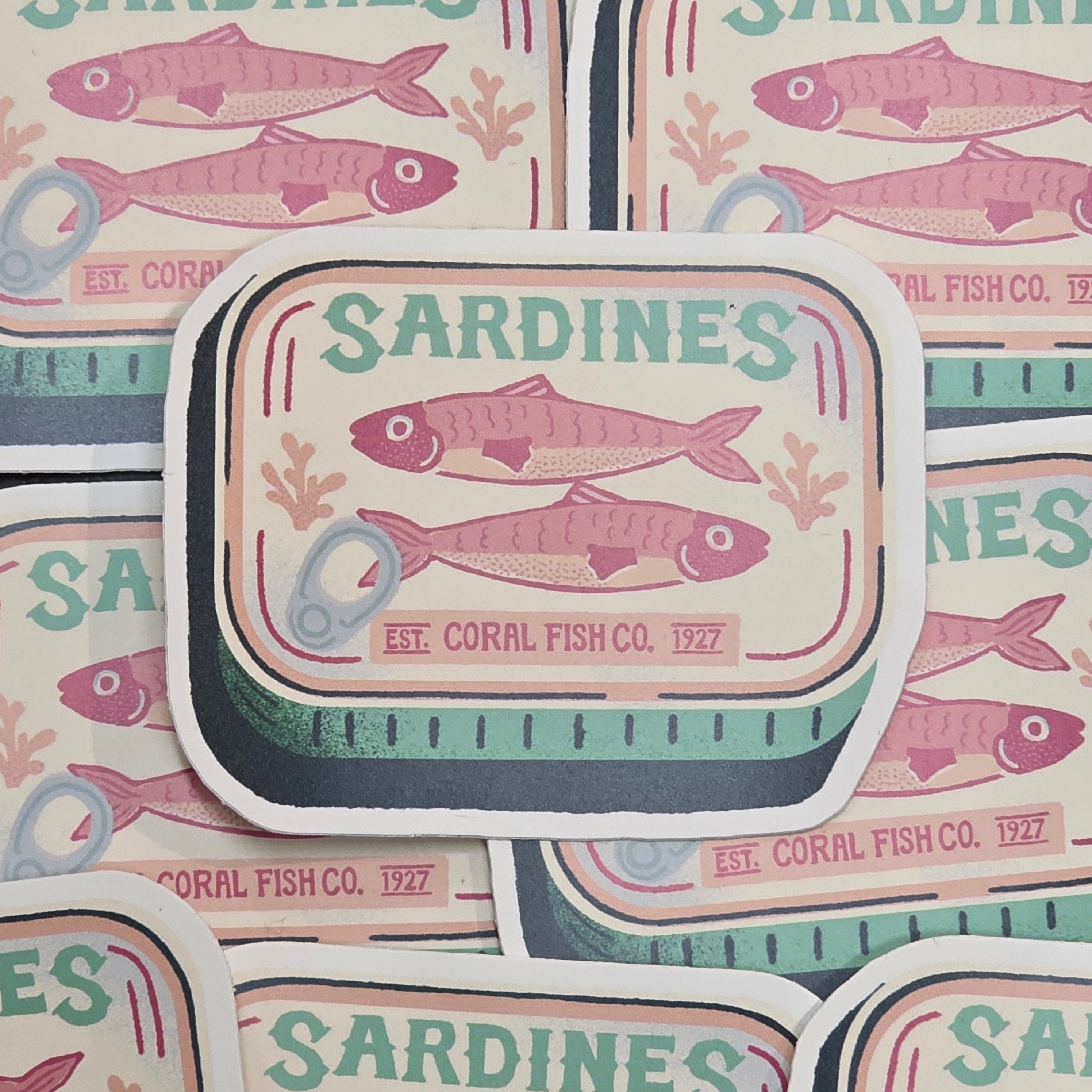 Sardines Sticker