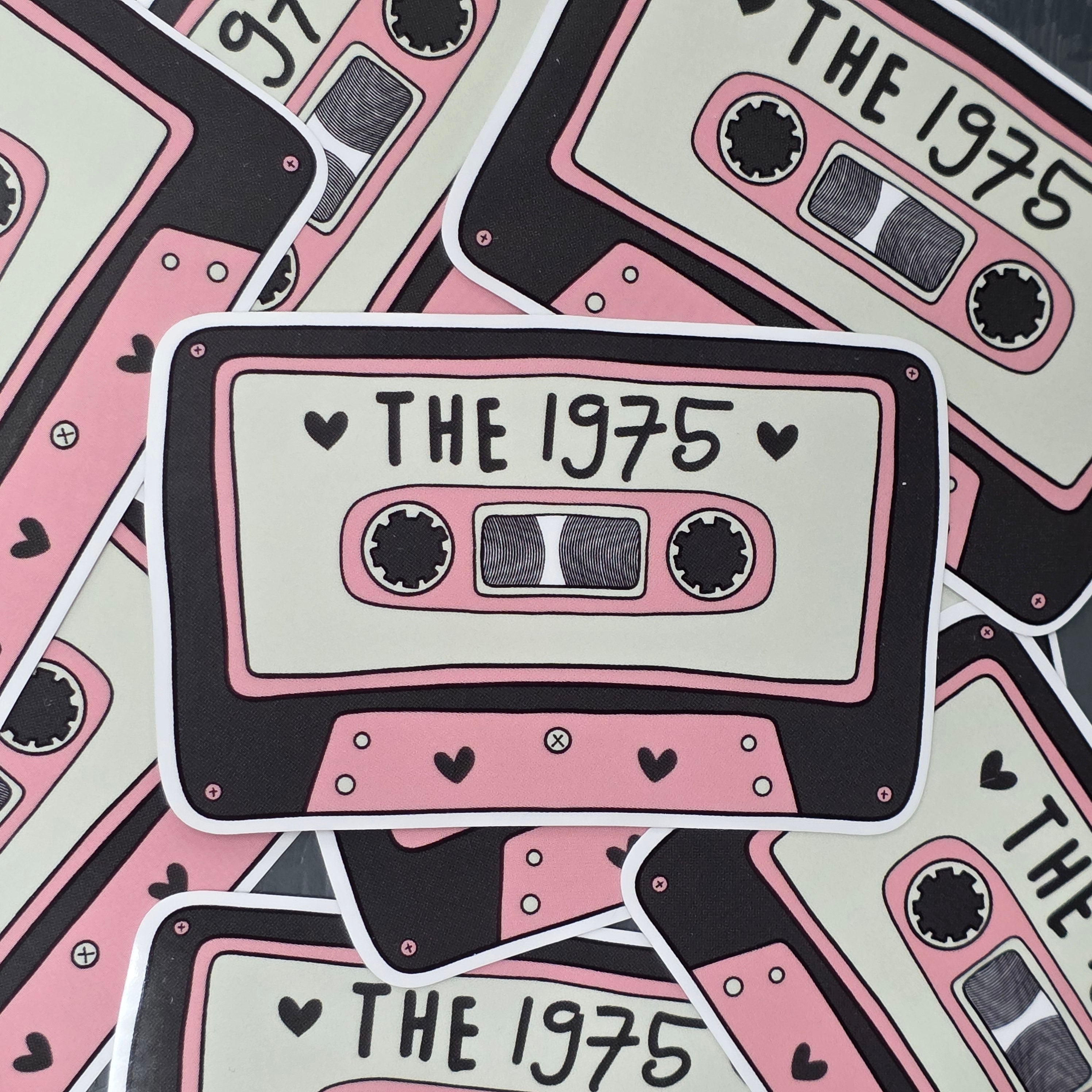 The 1975 Cassette Tape Sticker
