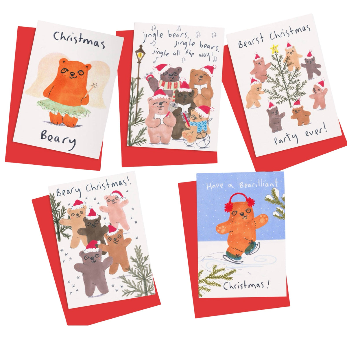 Beary Christmas Card Pack