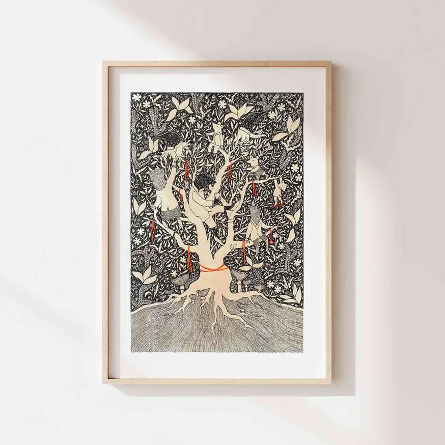 Tree House Print