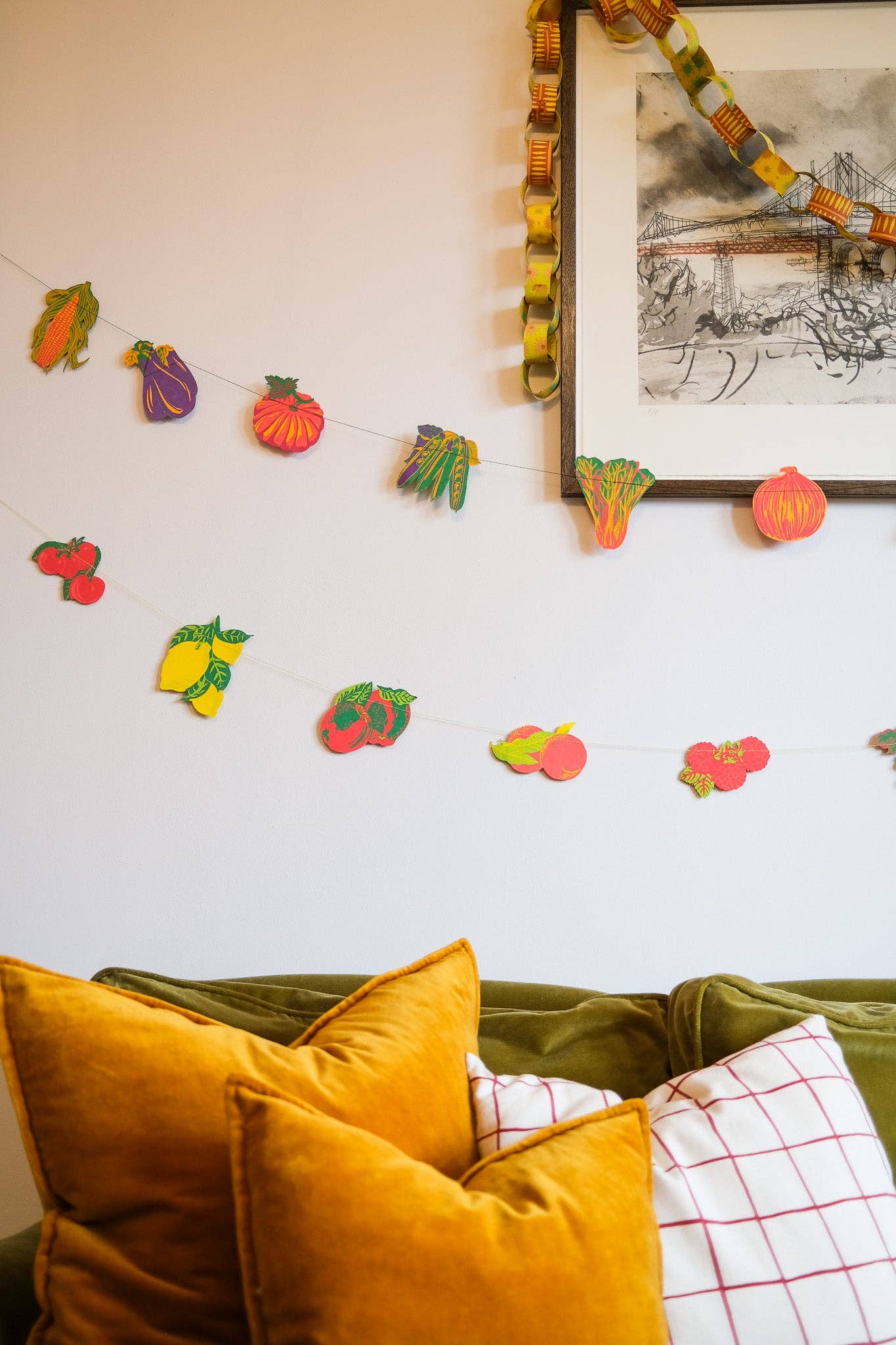 Fruit Paper Garland
