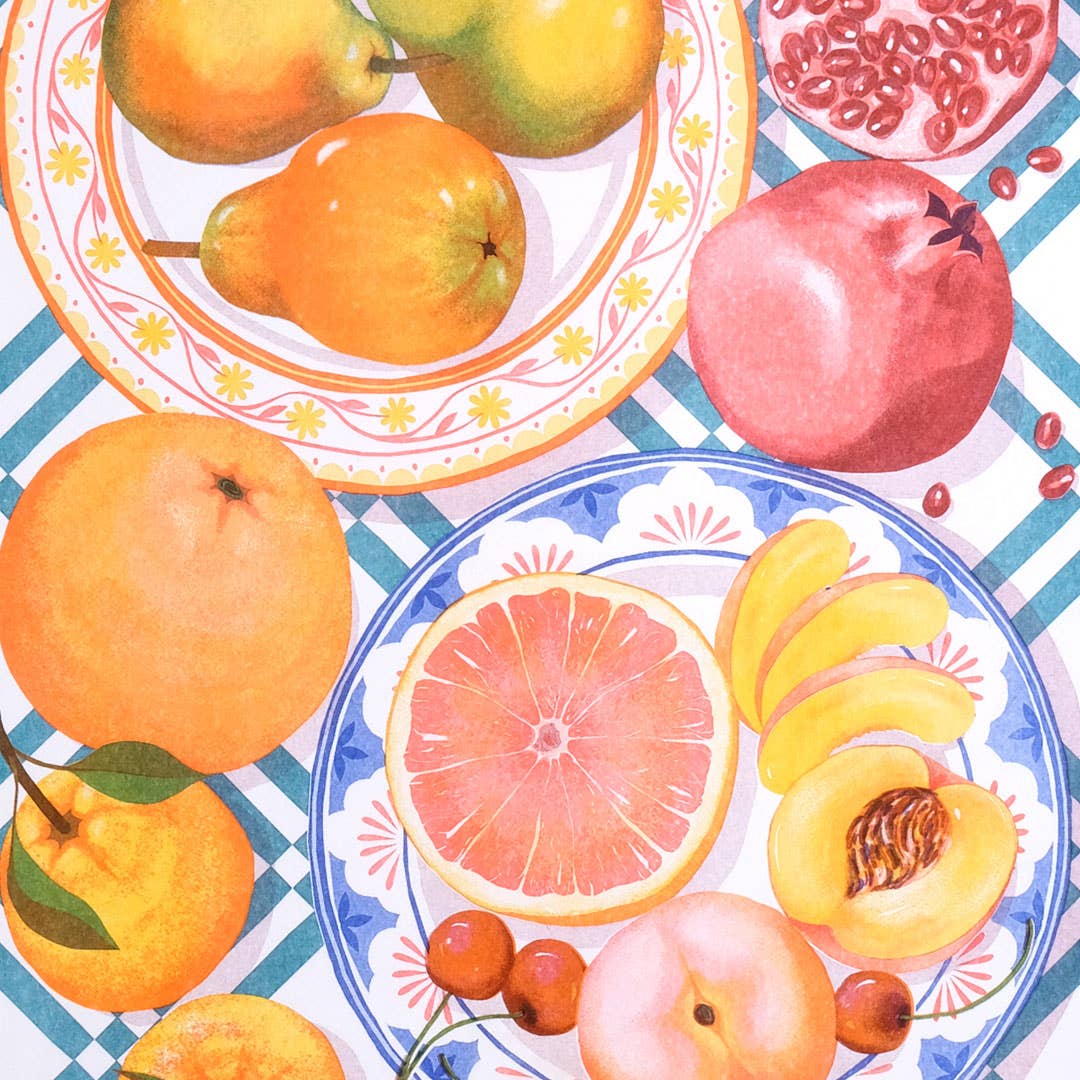 Tablescape Fruit Print
