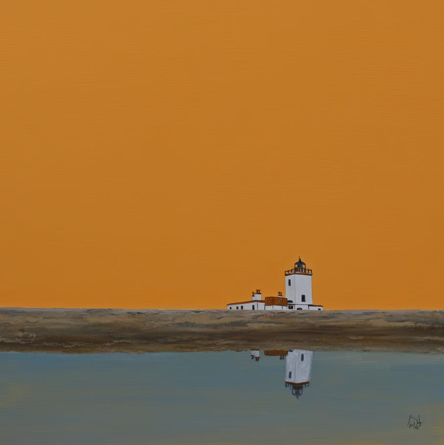 Eshannes Lighthouse, Shetland Print