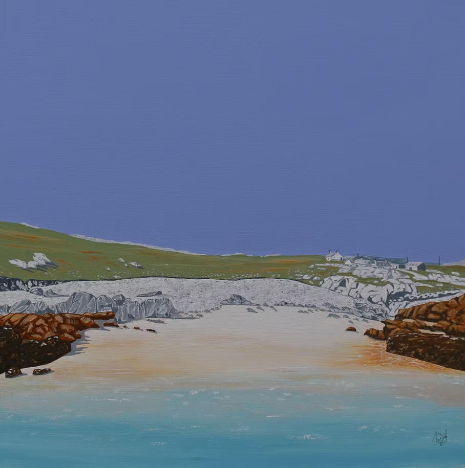 A Sandy Bay Harris Print