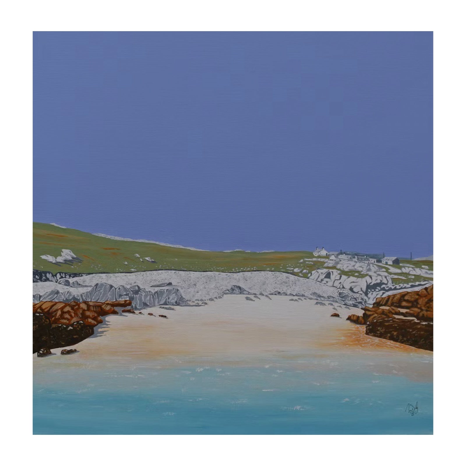A Sandy Bay Harris Print