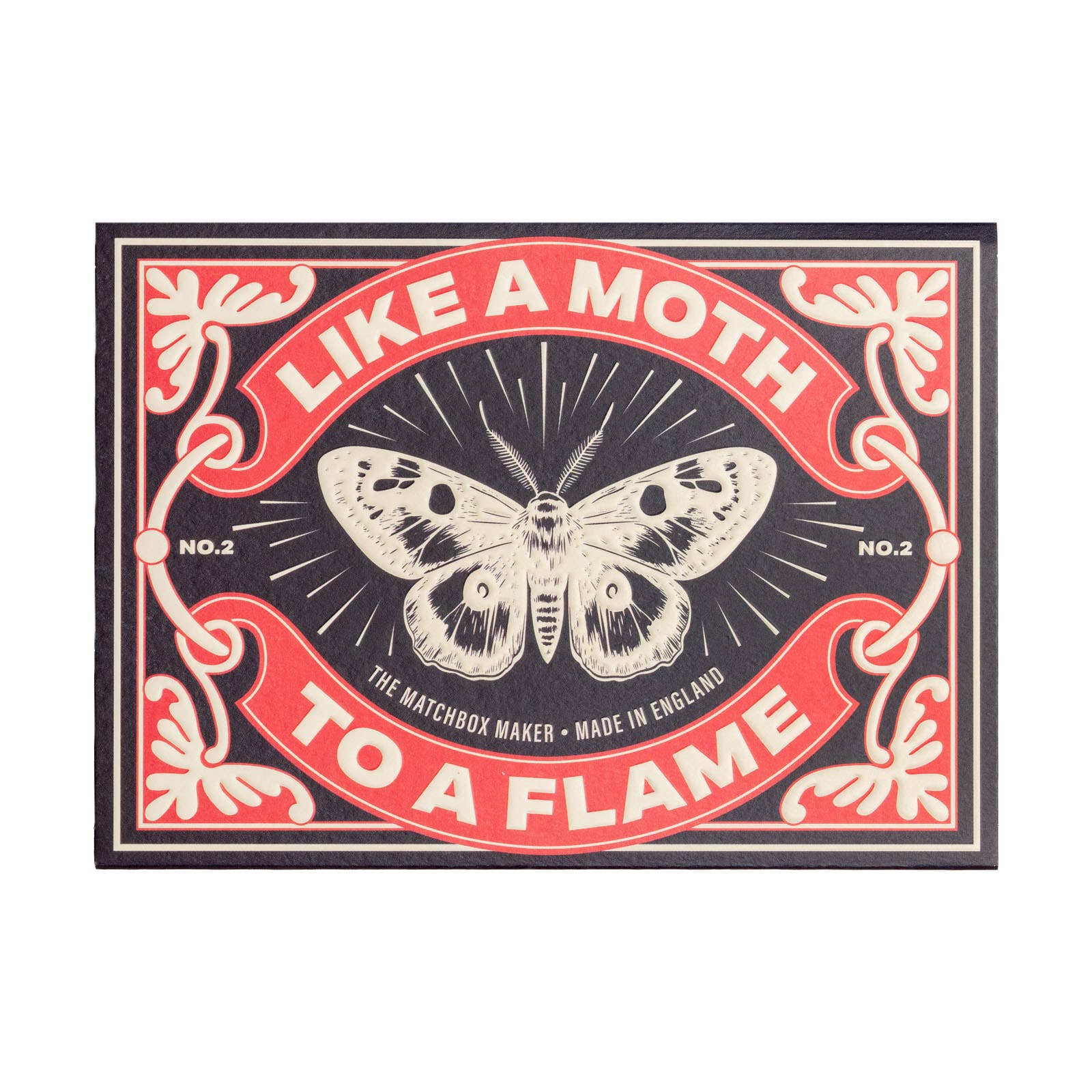 Moth To A Flame Matchbox