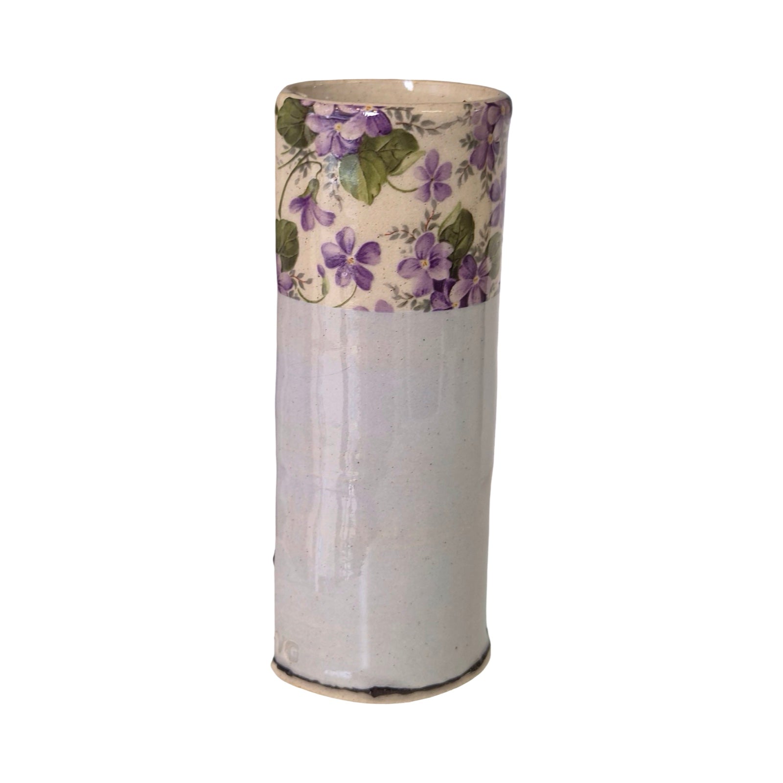Lilac Floral Small Bud Vase